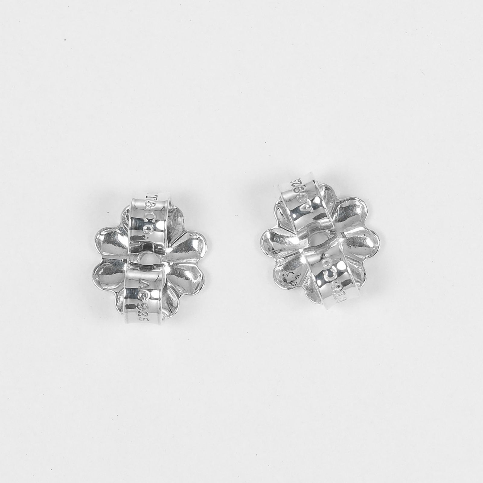 925 Tiffany Stud Earrings Silver - 7