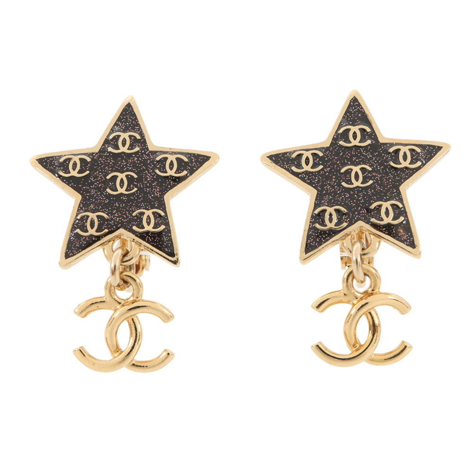 Metal Chanel Clip Earrings: Metal Chanel Clip Earrings This listing features Metal Chanel Clip Earrings. Item specifics are provided below. Item Specifics: Brand: Chanel Type: Clip Earrings Gender: Women Material: Metal Color: