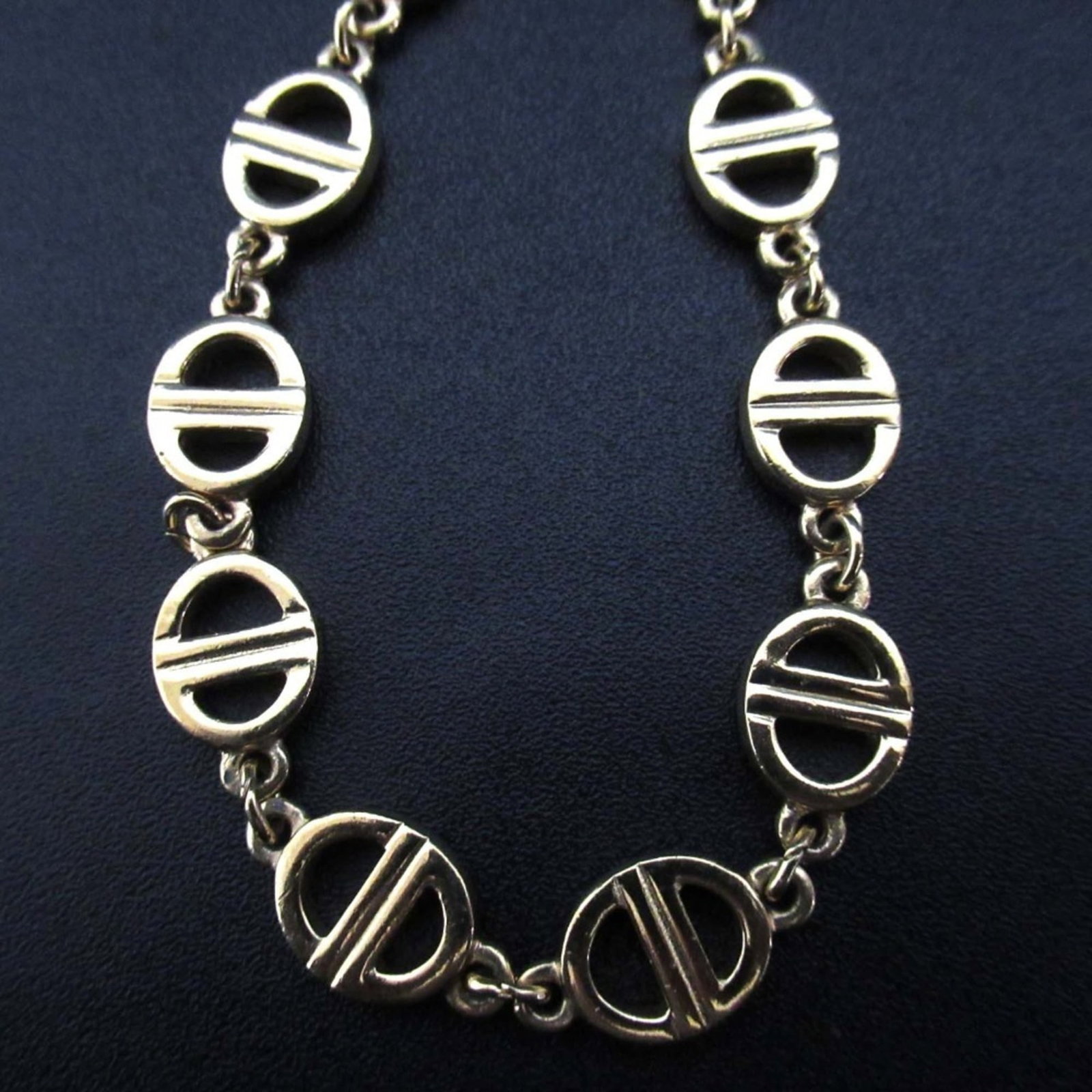 gold. Christian Dior CD logo chain necklace in: gold. Christian Dior CD logo chain necklace in This listing features gold. Christian Dior CD logo chain necklace in. Item specifics are provided below. Item Specifics: Brand: Christian Dior Necklace