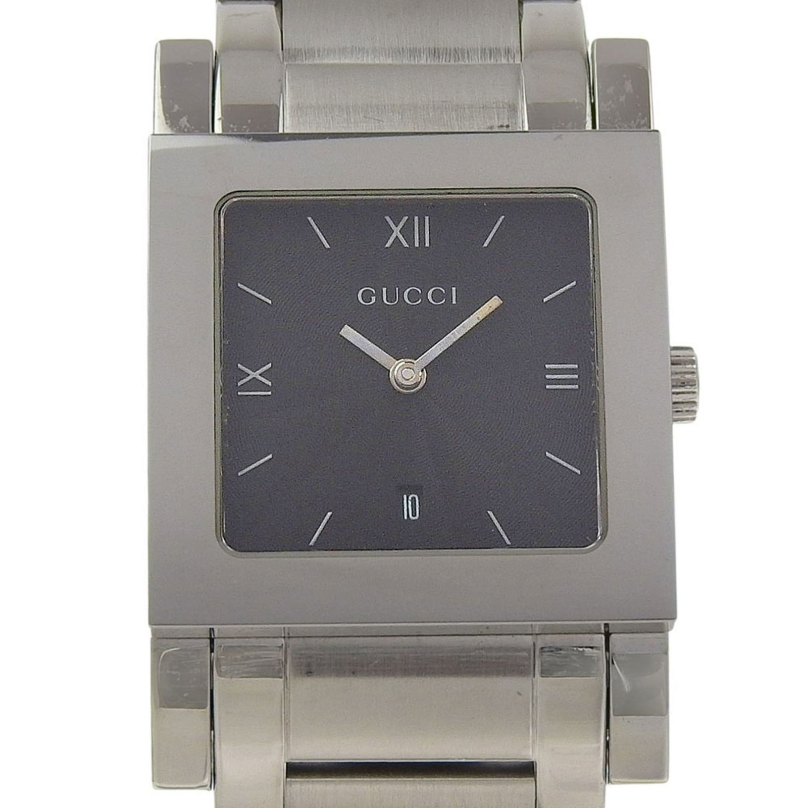 Wristwatch Gucci: Wristwatch Gucci This listing features Wristwatch Gucci. Item specifics are provided below. Item Specifics: Brand: Gucci Type: Wristwatch Gender: Women Display: Analog Material (Case): Stainless Steel