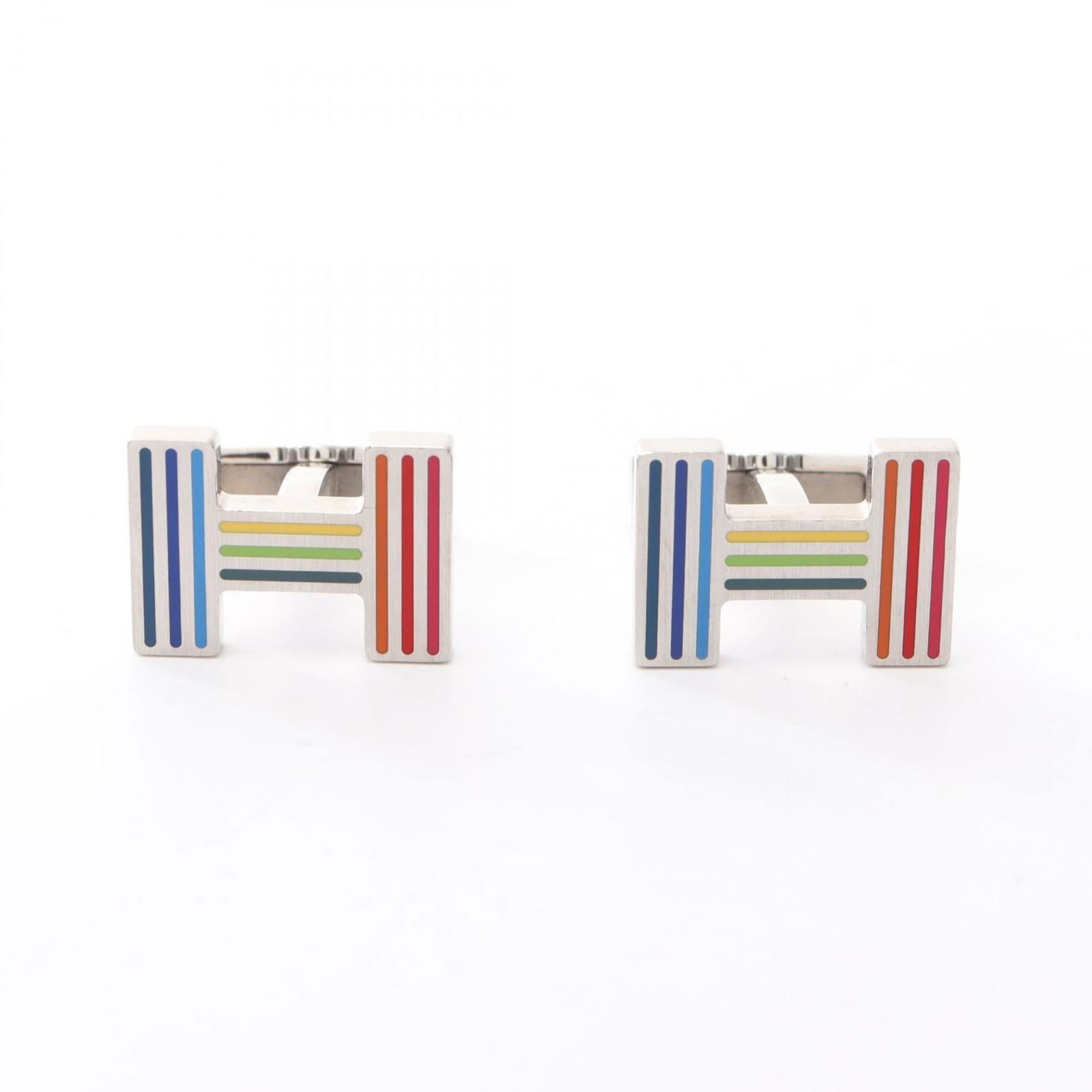 Metal Hermes Cufflinks (1 of 5)