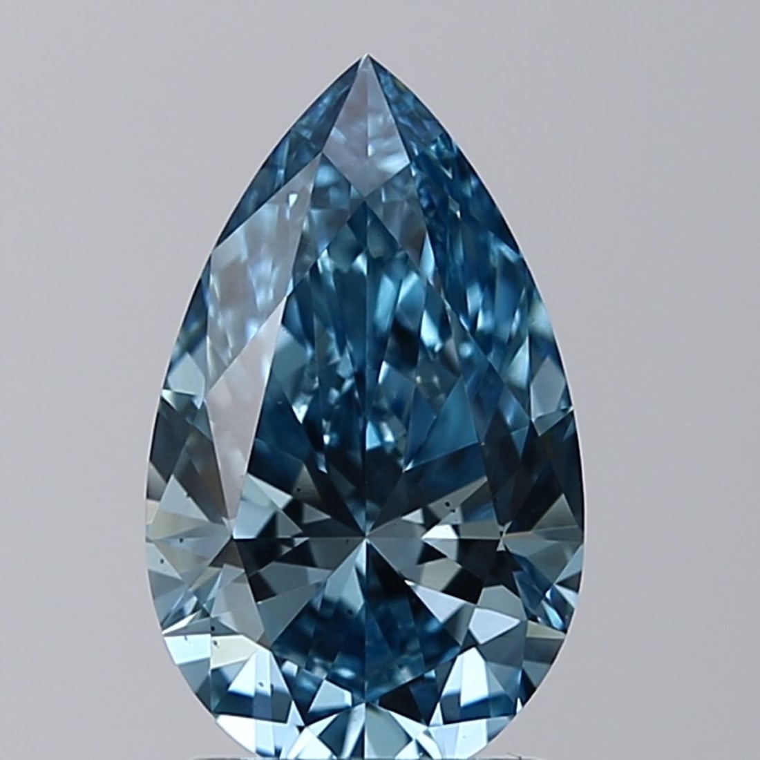 Loose Lab Diamond - IGI Pear 1.53ct Fancy Vivid Blue VS2: Loose Lab Diamond - IGI Pear 1.53ct Fancy Vivid Blue VS2 This listing features Loose Lab Diamond - IGI Pear 1.53ct Fancy Vivid Blue VS2. Item specifics are provided below. Item Specifics: Source: