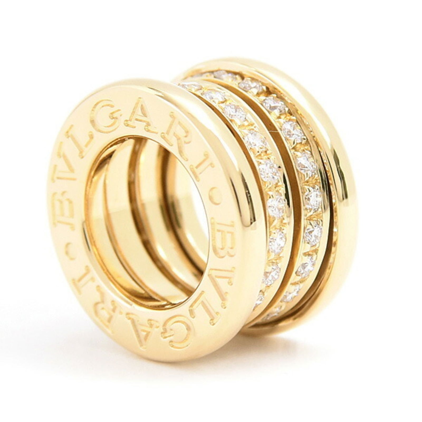 (750YG) BVLGARI B-ZERO1 Diamond Pendant for Men and Women in Yellow Gold: (750YG) BVLGARI B-ZERO1 Diamond Pendant for Men and Women in Yellow Gold This listing features (750YG) BVLGARI B-ZERO1 Diamond Pendant for Men and Women in Yellow Gold. Item specifics are provided