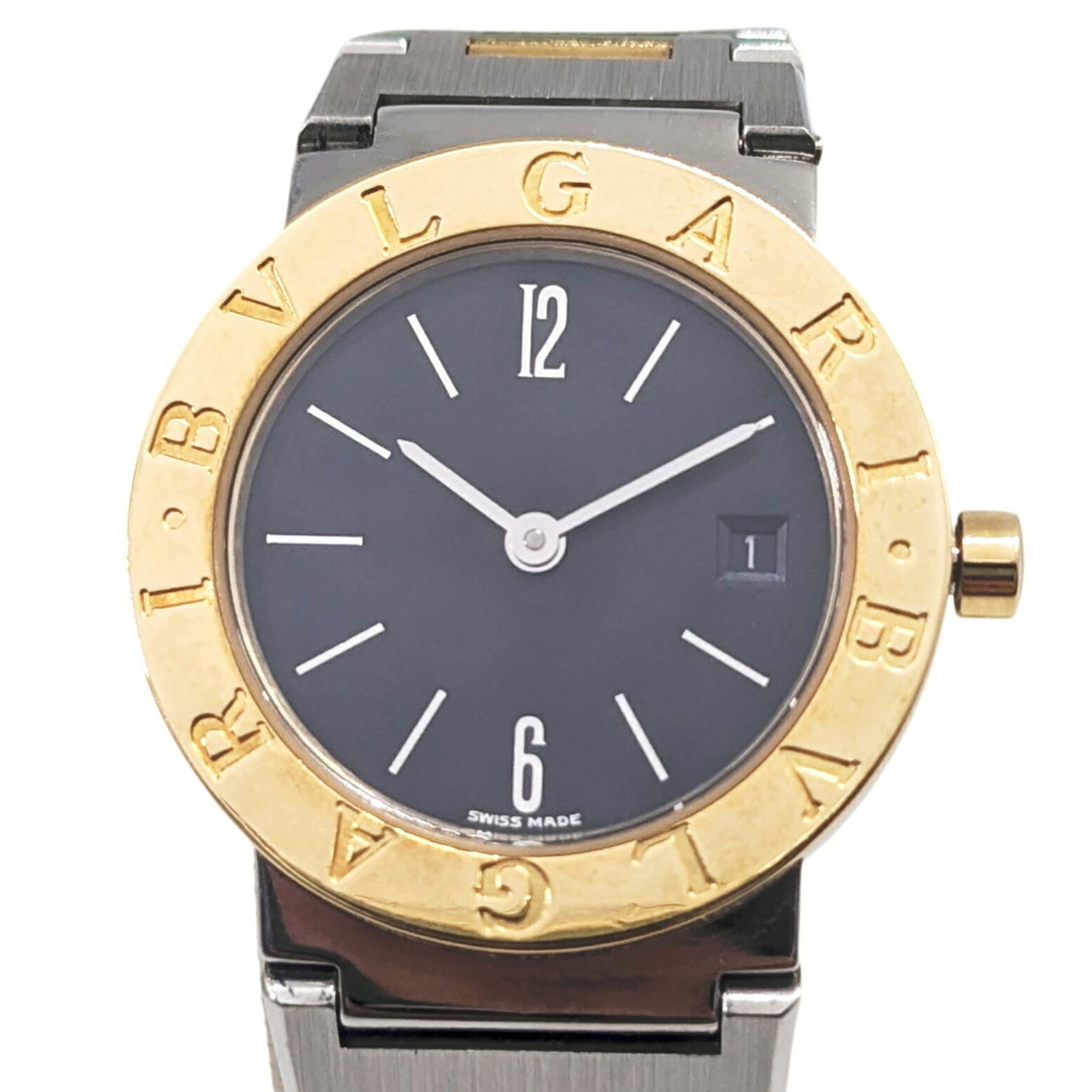 Wristwatch Bvlgari: Wristwatch Bvlgari This listing features Wristwatch Bvlgari. Item specifics are provided below. Item Specifics: Brand: Bvlgari Type: Wristwatch Gender: Women Material (Case): Stainless Steel, Yellow