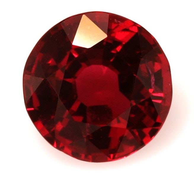Loose Ruby Gemstone - Round 1.7ct Red EC: Loose Ruby Gemstone - Round 1.7ct Red EC This listing features Loose Ruby Gemstone - Round 1.7ct Red EC. Item specifics are provided below. Item Specifics: Type: Ruby Carat: 1.7 Cut: Faceted Color: Re