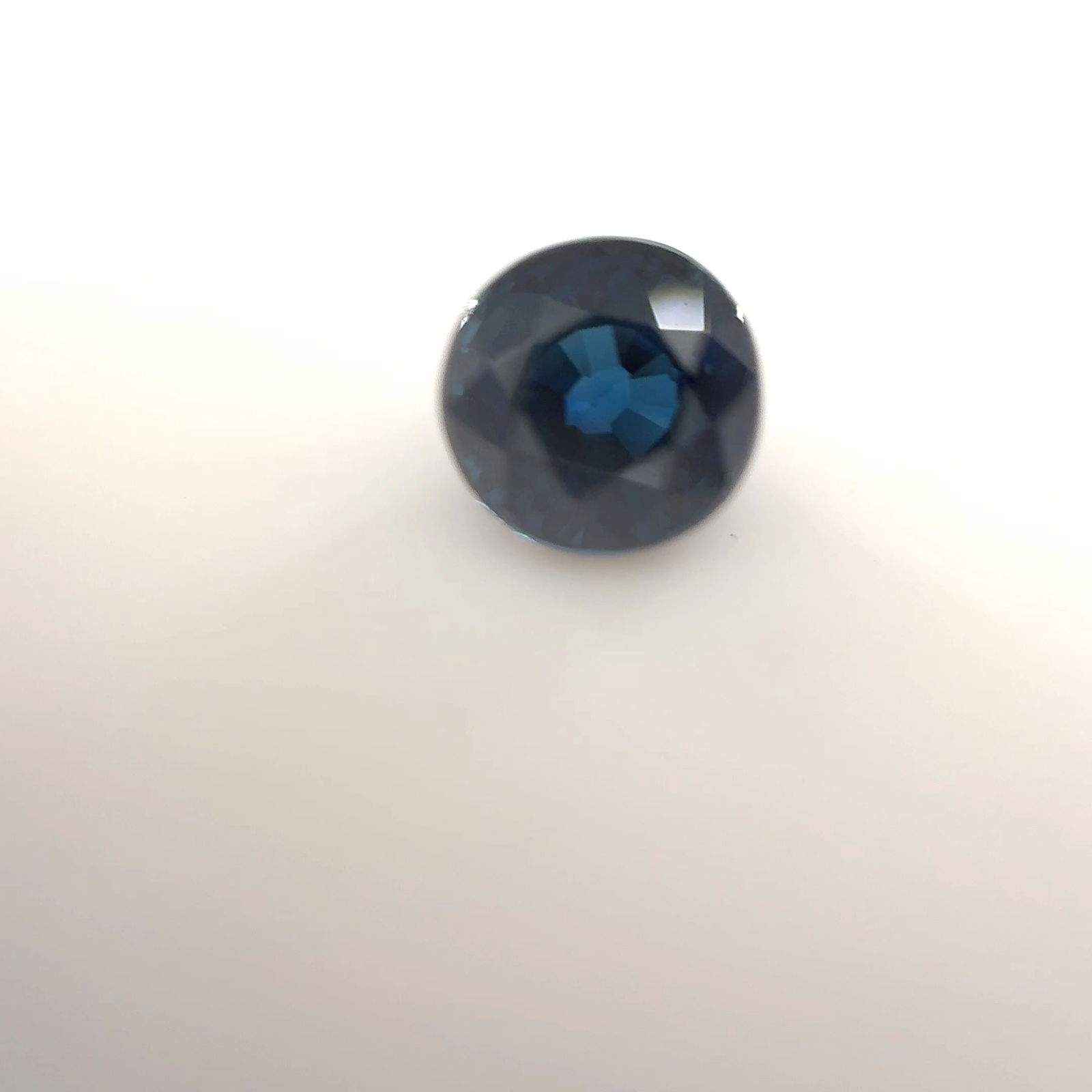 Loose Sapphire Gemstone - Round 1.03ct Blue EC (1 of 1)