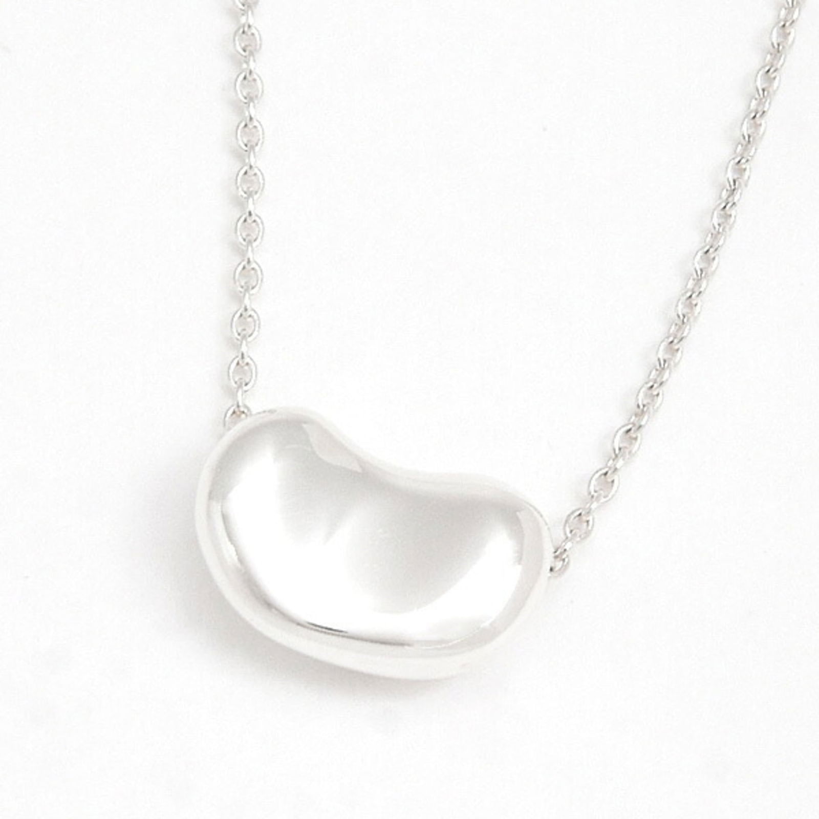 SV925 - Tiffany Elsa Peretti Bean Pendant Necklace for Women - Sterling Silver: SV925 - Tiffany Elsa Peretti Bean Pendant Necklace for Women - Sterling Silver This listing features SV925 - Tiffany Elsa Peretti Bean Pendant Necklace for Women - Sterling Silver. Item specifics are