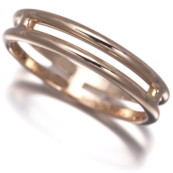 Gold Hermes Ring Ariane Eu50 18K 750 Rose: Gold Hermes Ring Ariane Eu50 18K 750 Rose This listing features Gold Hermes Ring Ariane Eu50 18K 750 Rose. Item specifics are provided below. Item Specifics: Country Of Origin: France Brand: HERMES