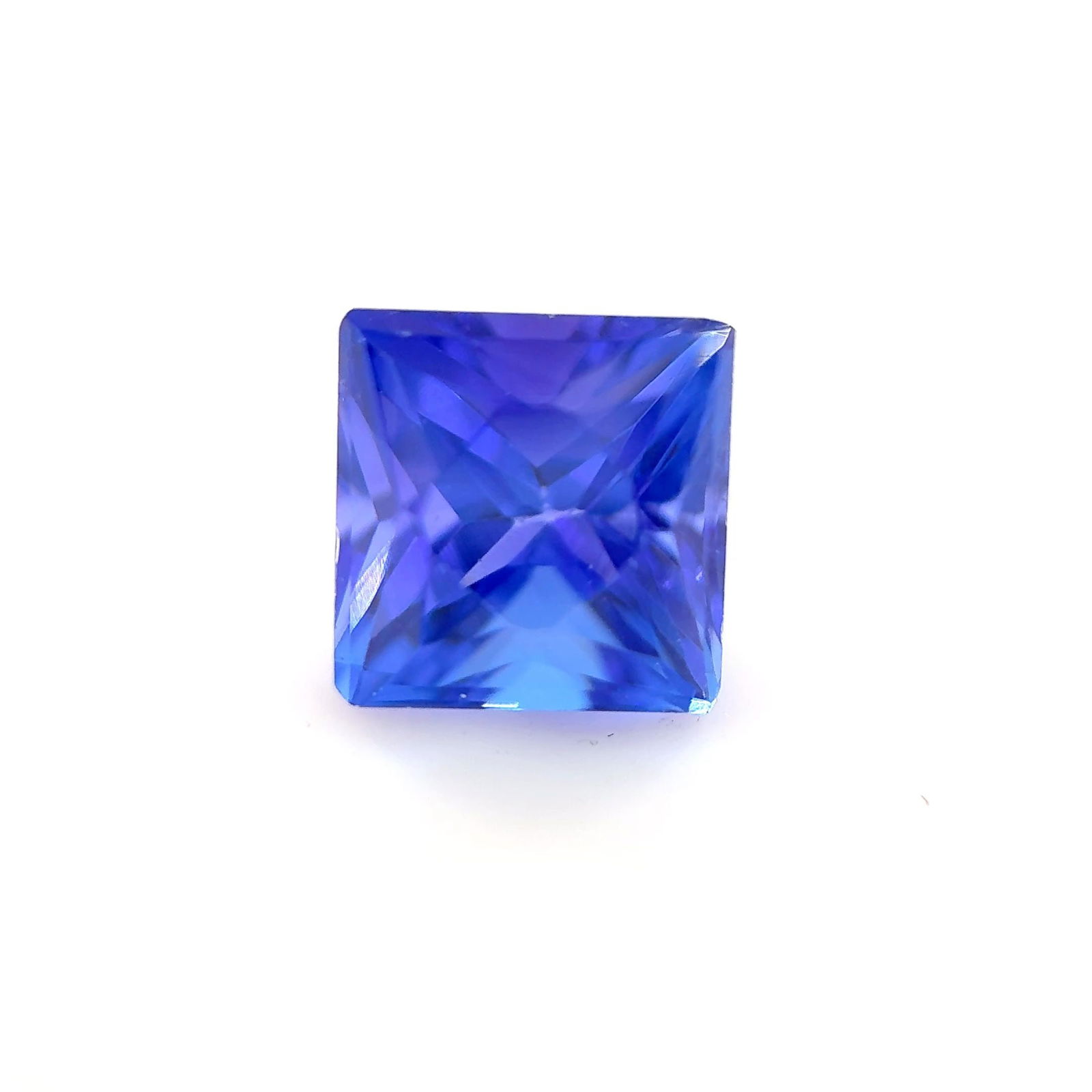 Loose Tanzanite Gemstone - Princess 1.85ct Blue EC: Loose Tanzanite Gemstone - Princess 1.85ct Blue EC This listing features Loose Tanzanite Gemstone - Princess 1.85ct Blue EC. Item specifics are provided below. Item Specifics: Type: Tanzanite Carat:
