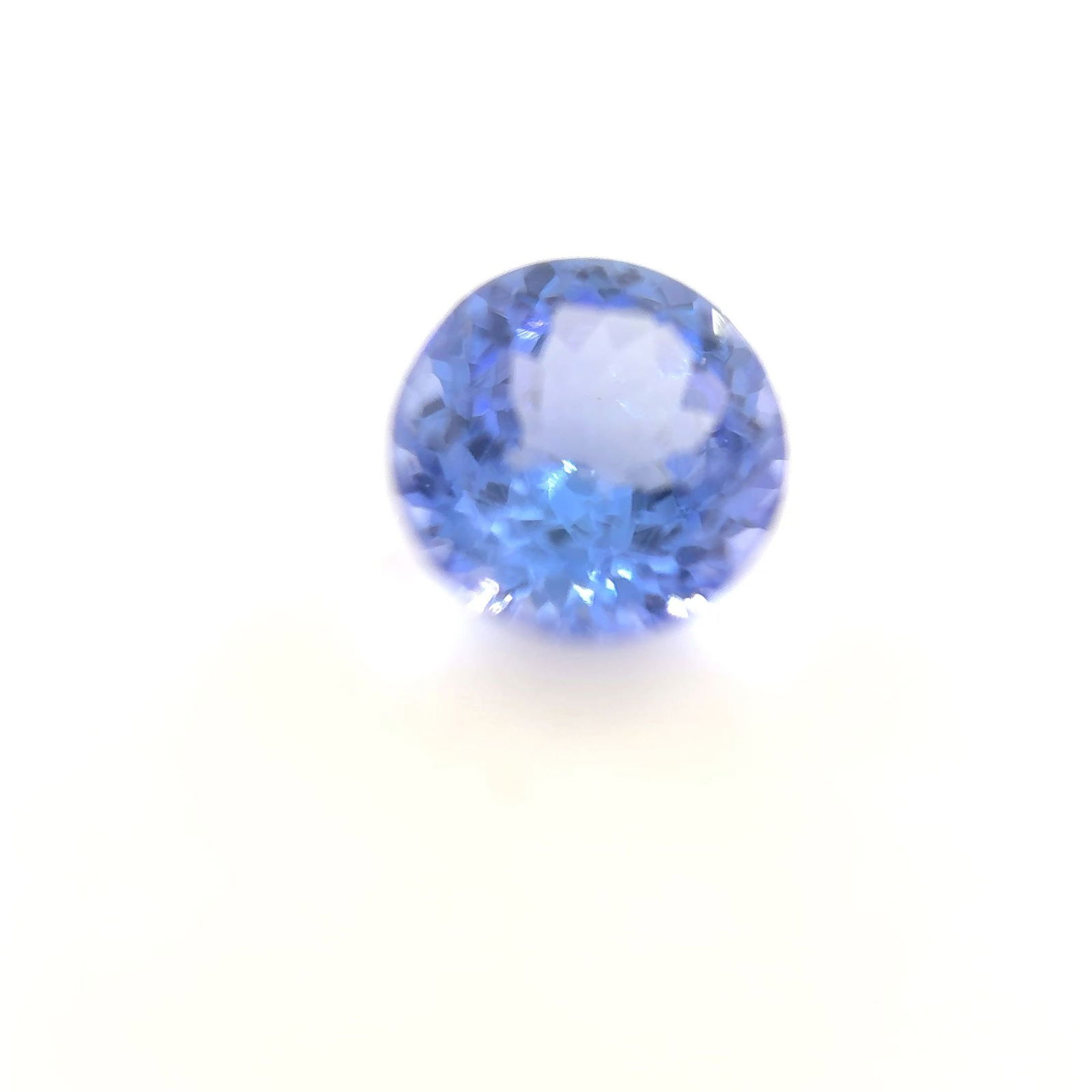 Loose Tanzanite Gemstone - Round 1.27ct Blue EC (1 of 1)