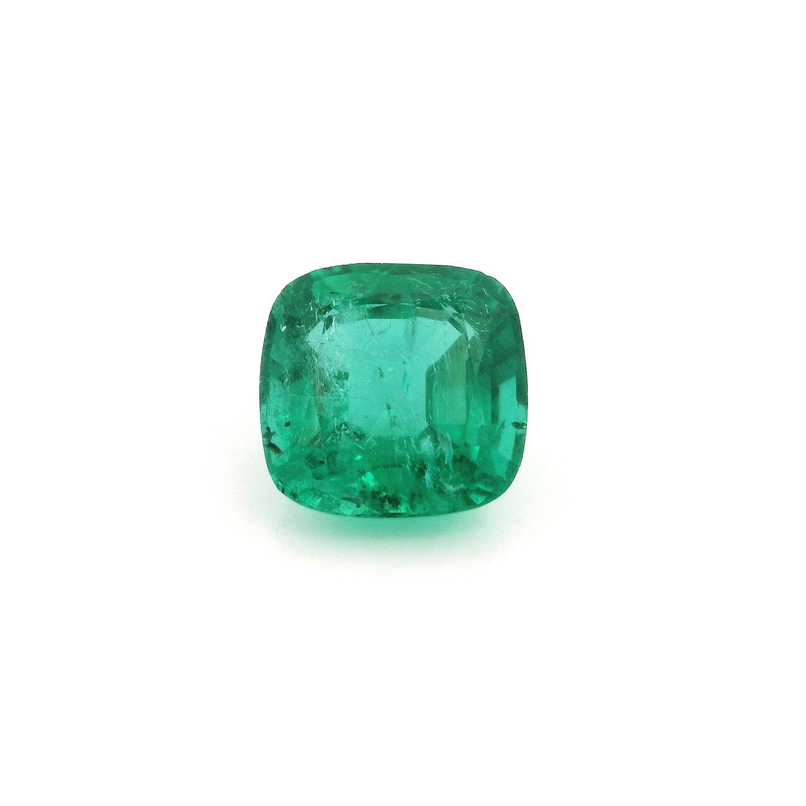 Loose Emerald Gemstone - GSI Cushion 2.58ct Green MI: Loose Emerald Gemstone - GSI Cushion 2.58ct Green MI This listing features Loose Emerald Gemstone - GSI Cushion 2.58ct Green MI. Item specifics are provided below. Item Specifics: Type: Emerald