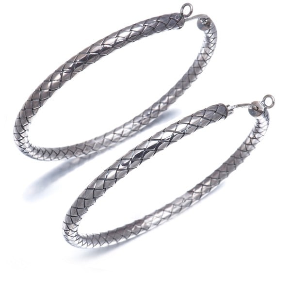 Silver Bottega Veneta Earrings Intrecciato Hoop 925 Sterling: Silver Bottega Veneta Earrings Intrecciato Hoop 925 Sterling This listing features Silver Bottega Veneta Earrings Intrecciato Hoop 925 Sterling. Item specifics are provided below. Item Specifics: Bran