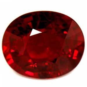 Loose Ruby Gemstone - GIA Oval 2.6ct Red EC (1 of 1)
