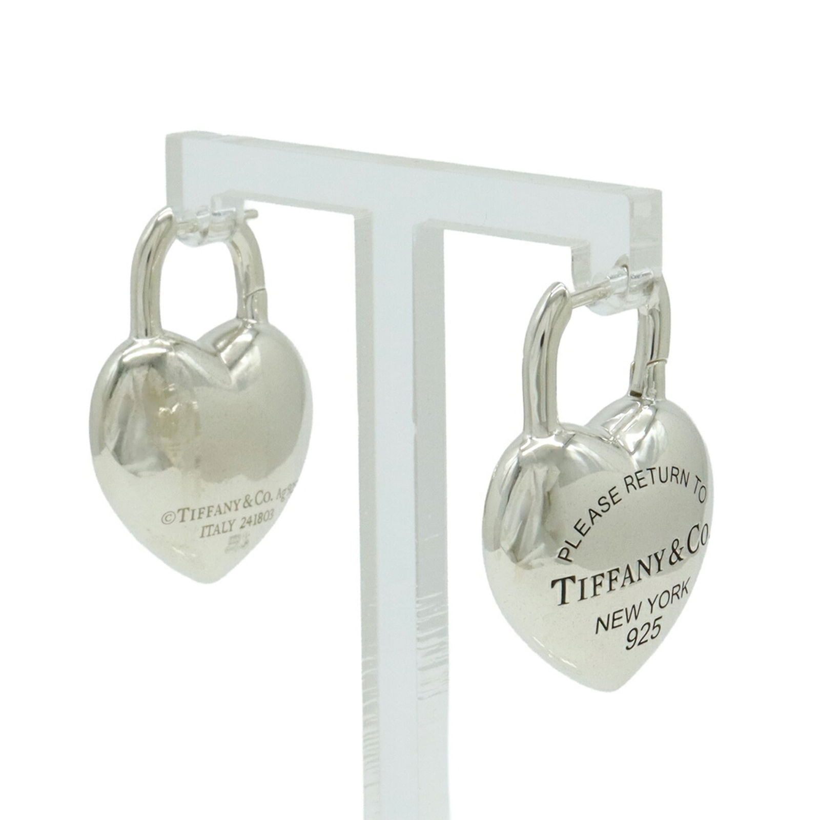 925 Tiffany Stud Earrings Silver (1 of 7)