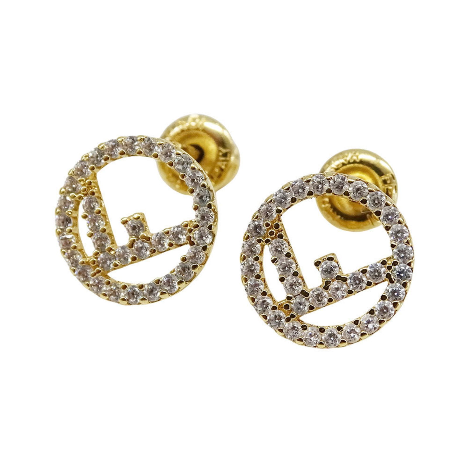 Earrings Fendi Stud: Earrings Fendi Stud This listing features Earrings Fendi Stud. Item specifics are provided below. Item Specifics: Brand: Fendi Type: Stud Earrings Gender: Women Color: Gold Stone: Rhinestone Size (Hxw