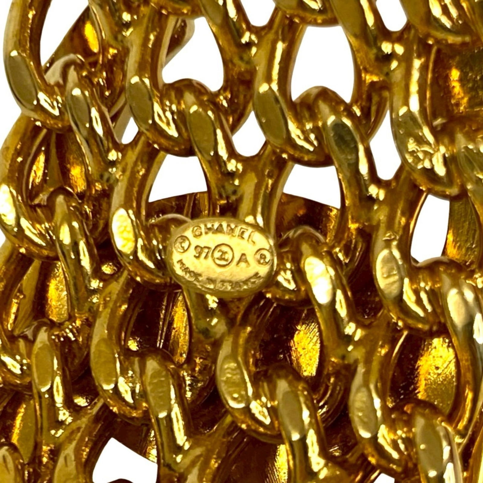 Plating Chanel Bangle Gold - 2