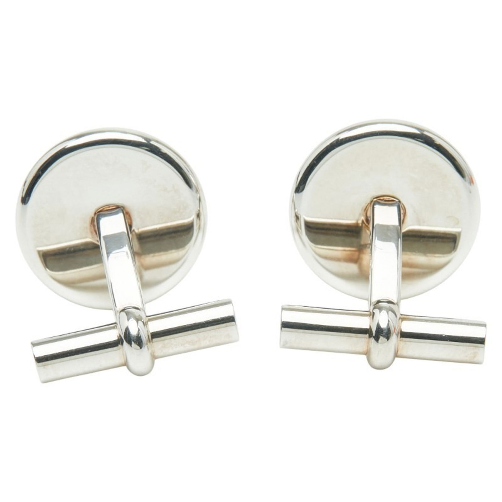 925 Hermes Cufflinks Silver - 3