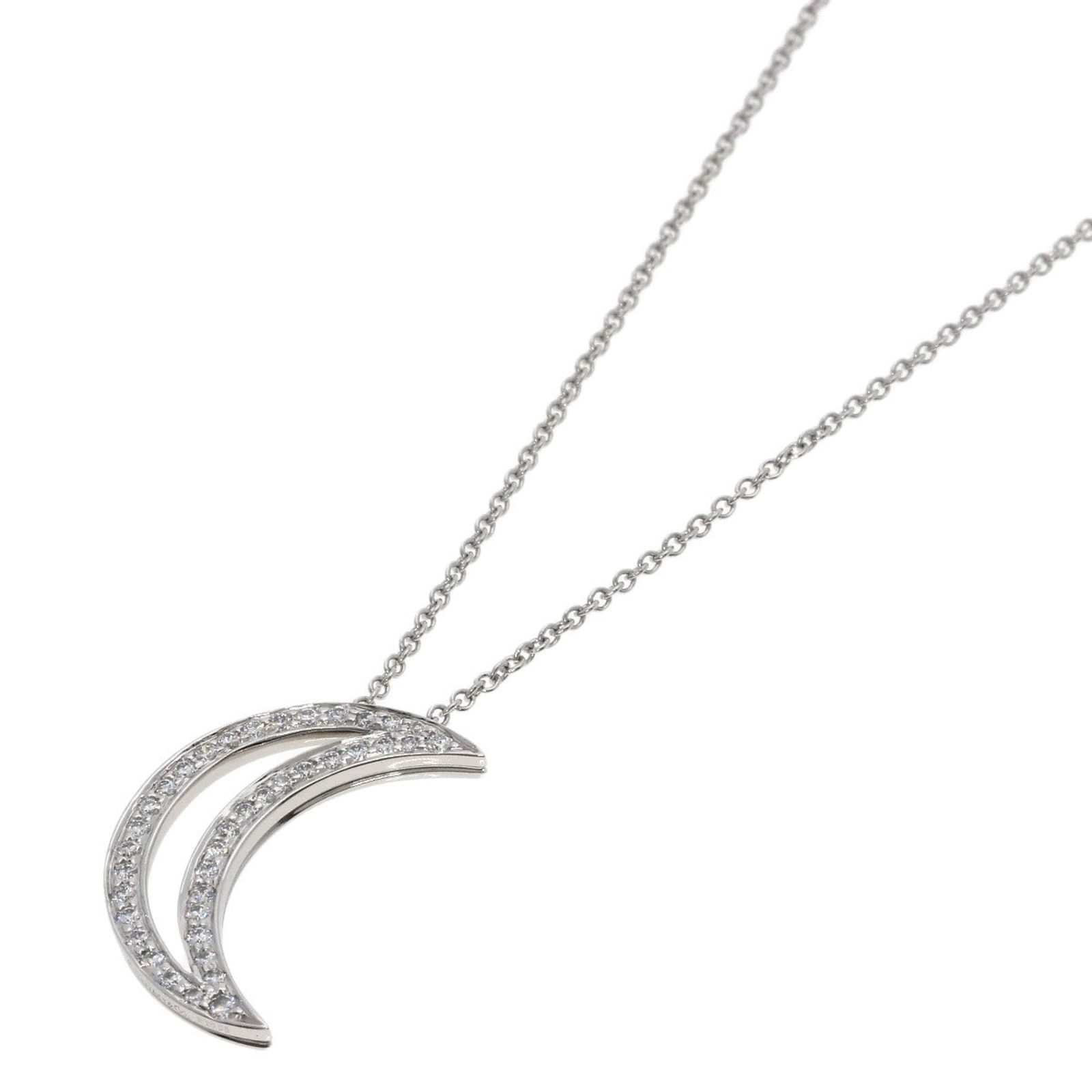 Co. Tiffany Moon Diamond Necklace in Platinum PT950 for Women. TIFFANY &: Co. Tiffany Moon Diamond Necklace in Platinum PT950 for Women. TIFFANY & This listing features Co. Tiffany Moon Diamond Necklace in Platinum PT950 for Women. TIFFANY &. Item specifics are provided
