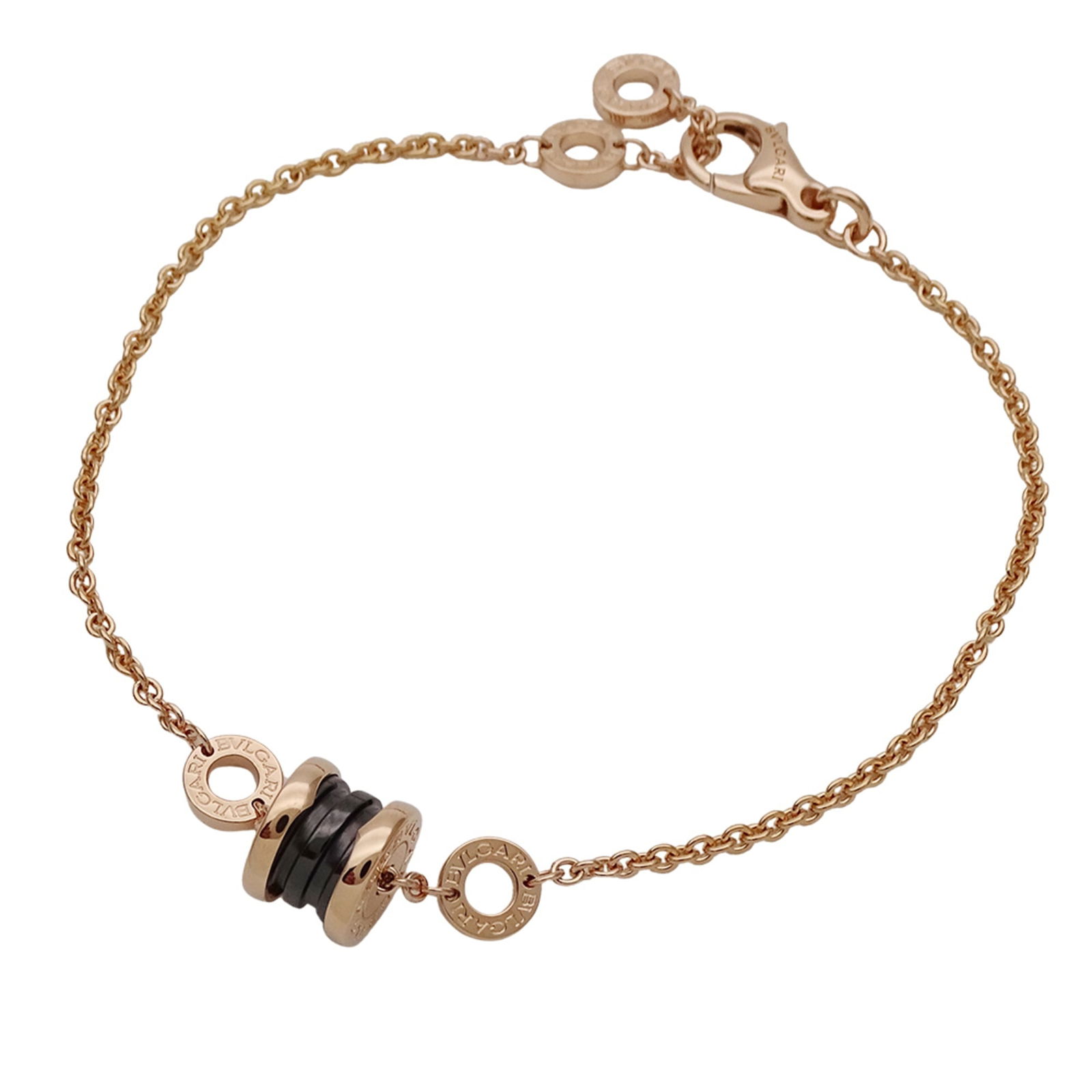 Pink Gold (18K) - Bvlgari Charm Bracelet Ceramic (1 of 12)