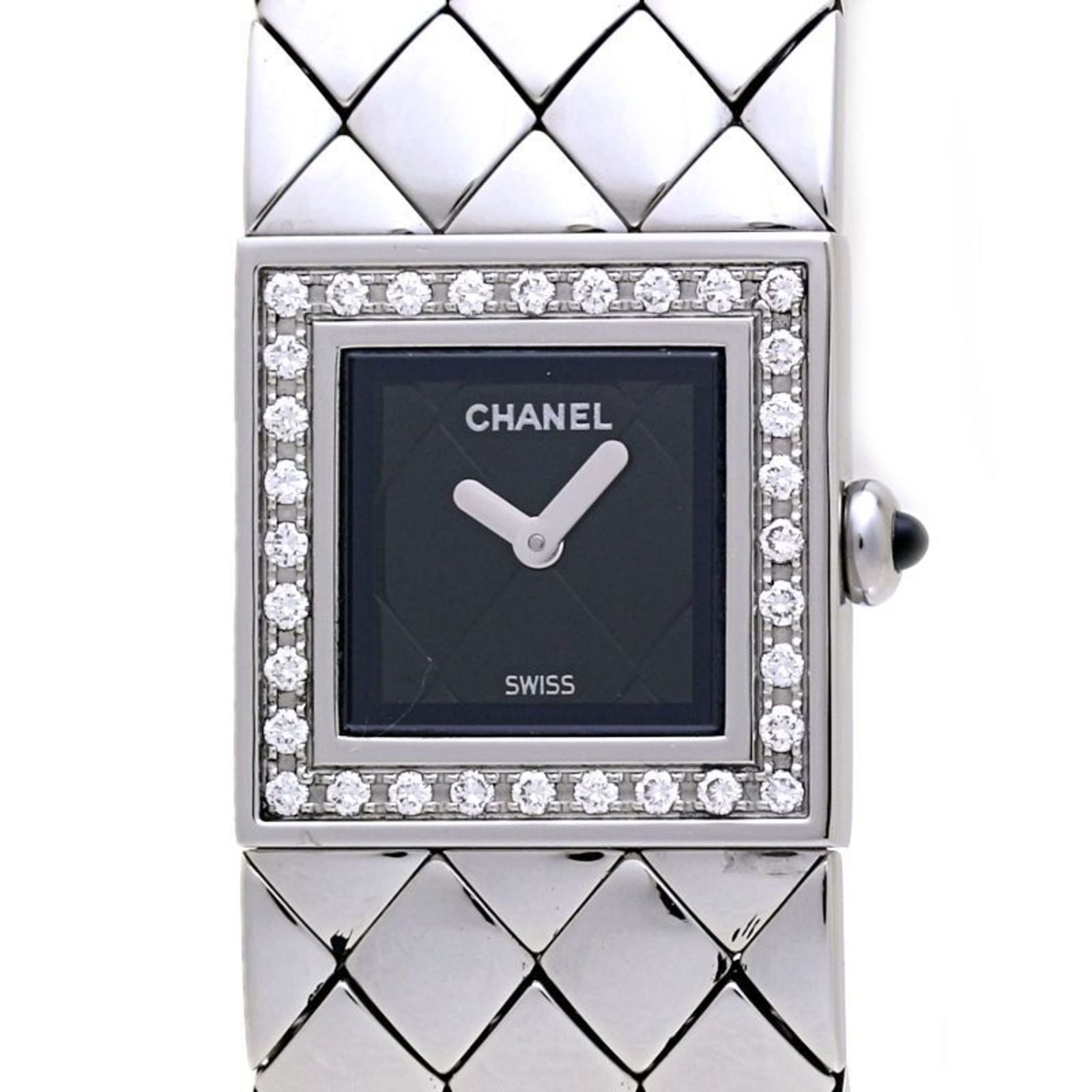 Wristwatch Chanel: Wristwatch Chanel This listing features Wristwatch Chanel. Item specifics are provided below. Item Specifics: Brand: Chanel Type: Wristwatch Gender: Women Material (Case): Stainless Steel Material (Ba