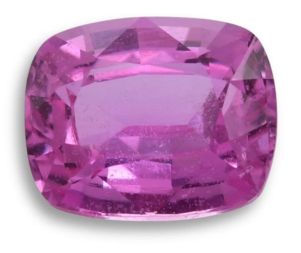 Loose Sapphire Gemstone - Cushion 1.44ct Pink EC: Loose Sapphire Gemstone - Cushion 1.44ct Pink EC This listing features Loose Sapphire Gemstone - Cushion 1.44ct Pink EC. Item specifics are provided below. Item Specifics: Type: Sapphire Carat: 1.44