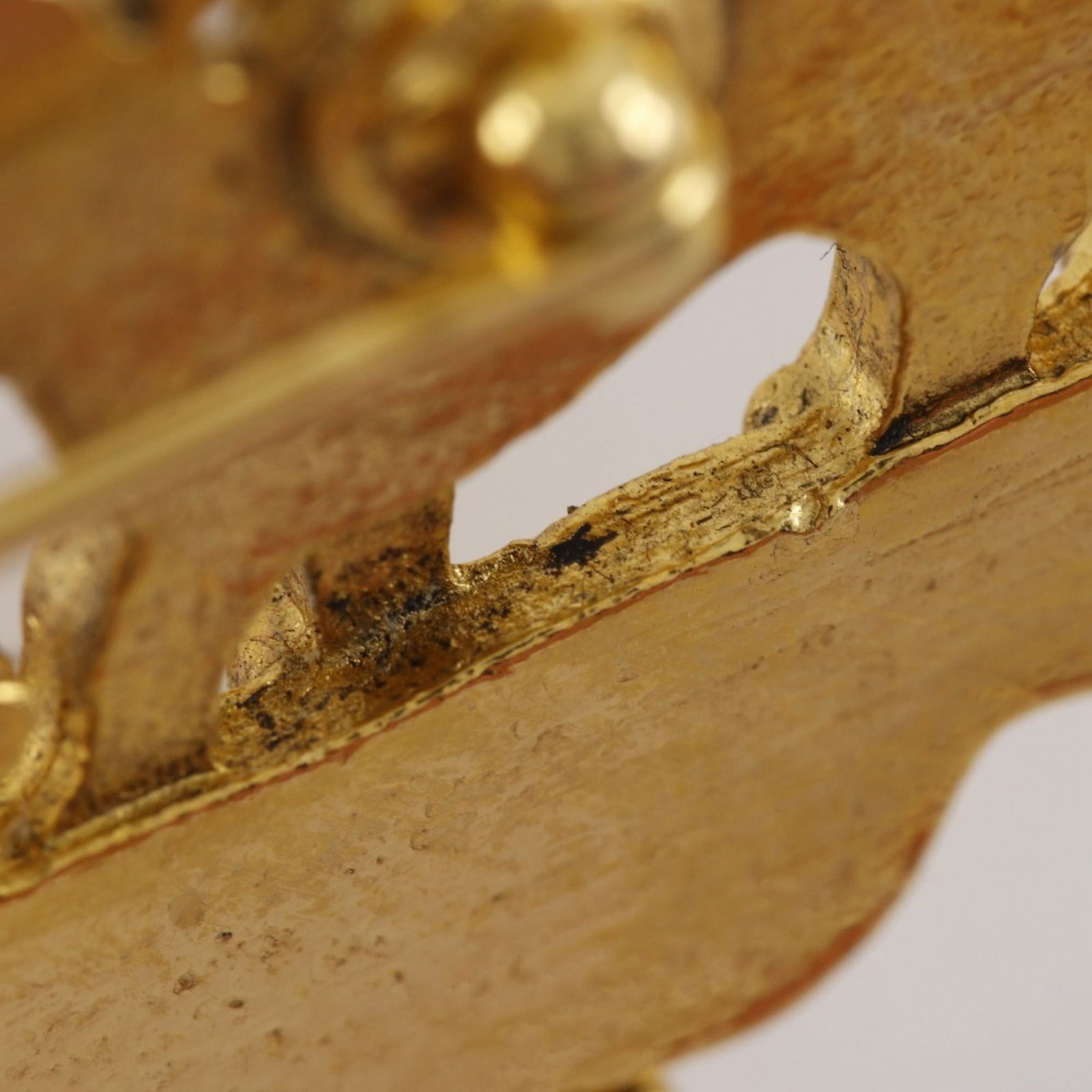 Plating Hermes Brooch Gold - 7