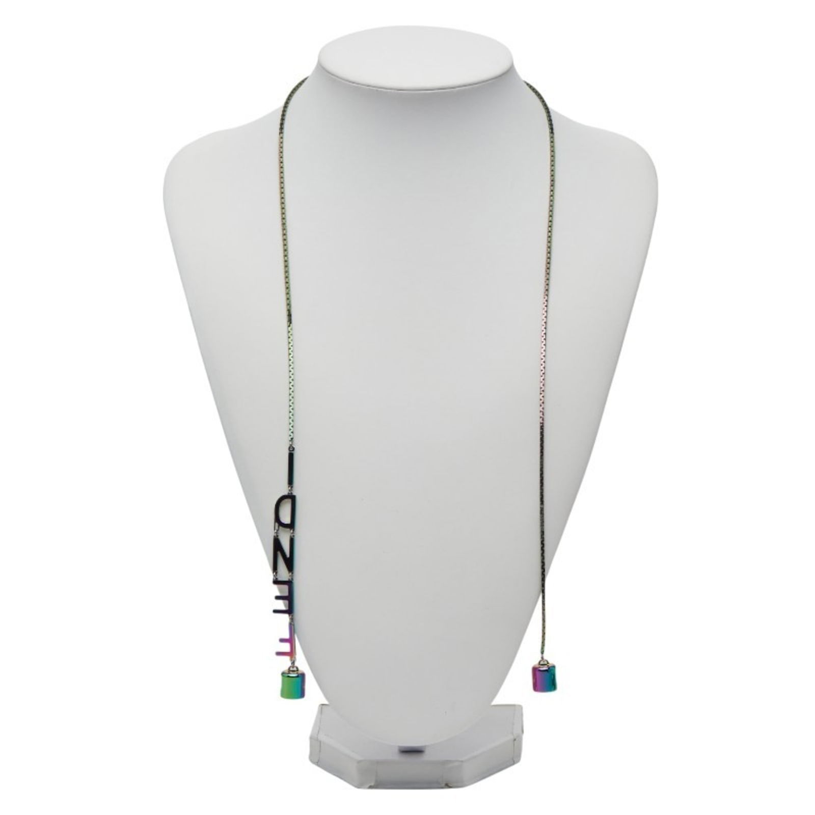 FENDI - Fendi Air Pods Strap Necklace - Rainbow Plated - Women's: FENDI - Fendi Air Pods Strap Necklace - Rainbow Plated - Women's This listing features FENDI - Fendi Air Pods Strap Necklace - Rainbow Plated - Women's. Item specifics are provided below. Item