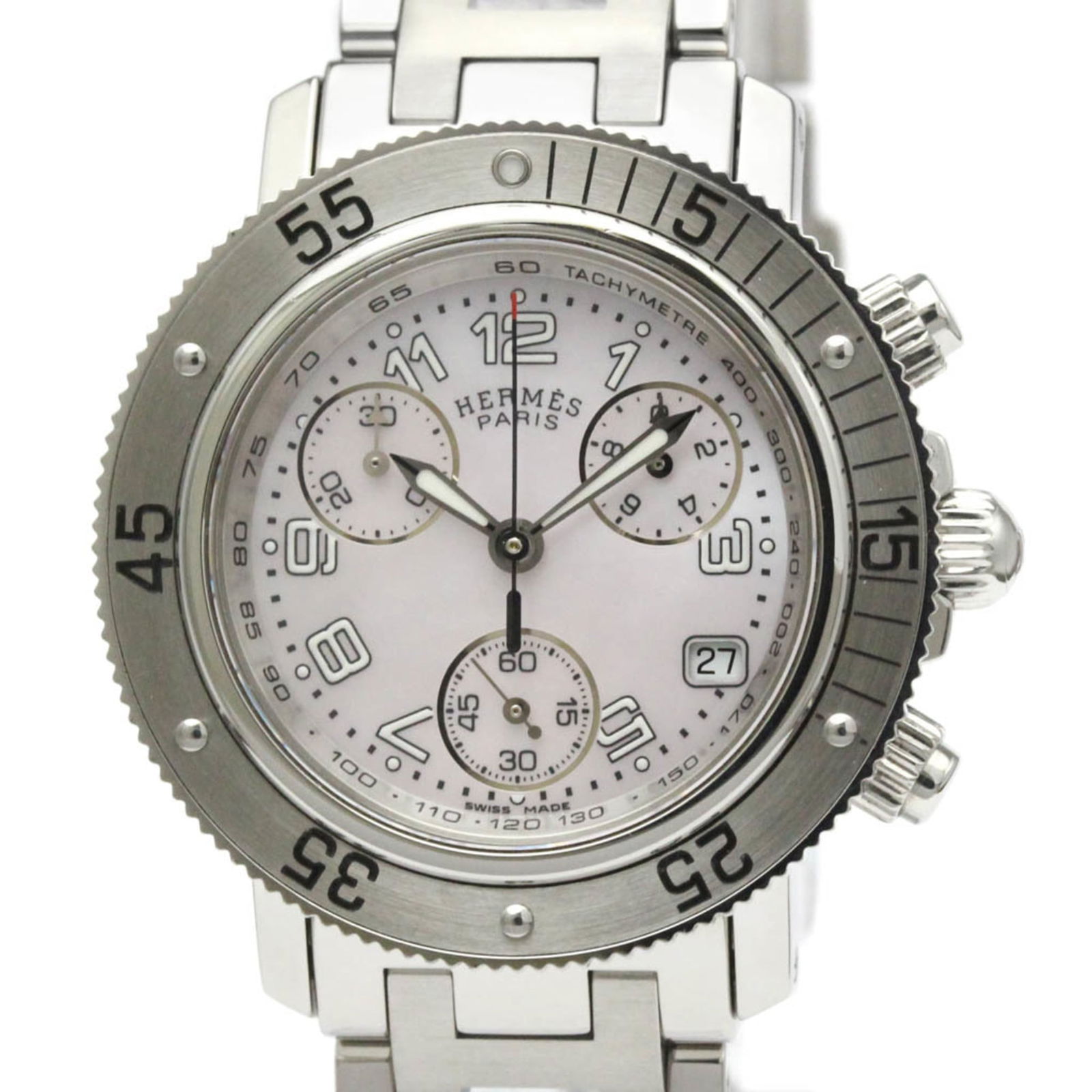 Wristwatch Hermes: Wristwatch Hermes This listing features Wristwatch Hermes. Item specifics are provided below. Item Specifics: Brand: Hermes Type: Wristwatch Style: Sport Gender: Women Material (Case): Stainless Steel