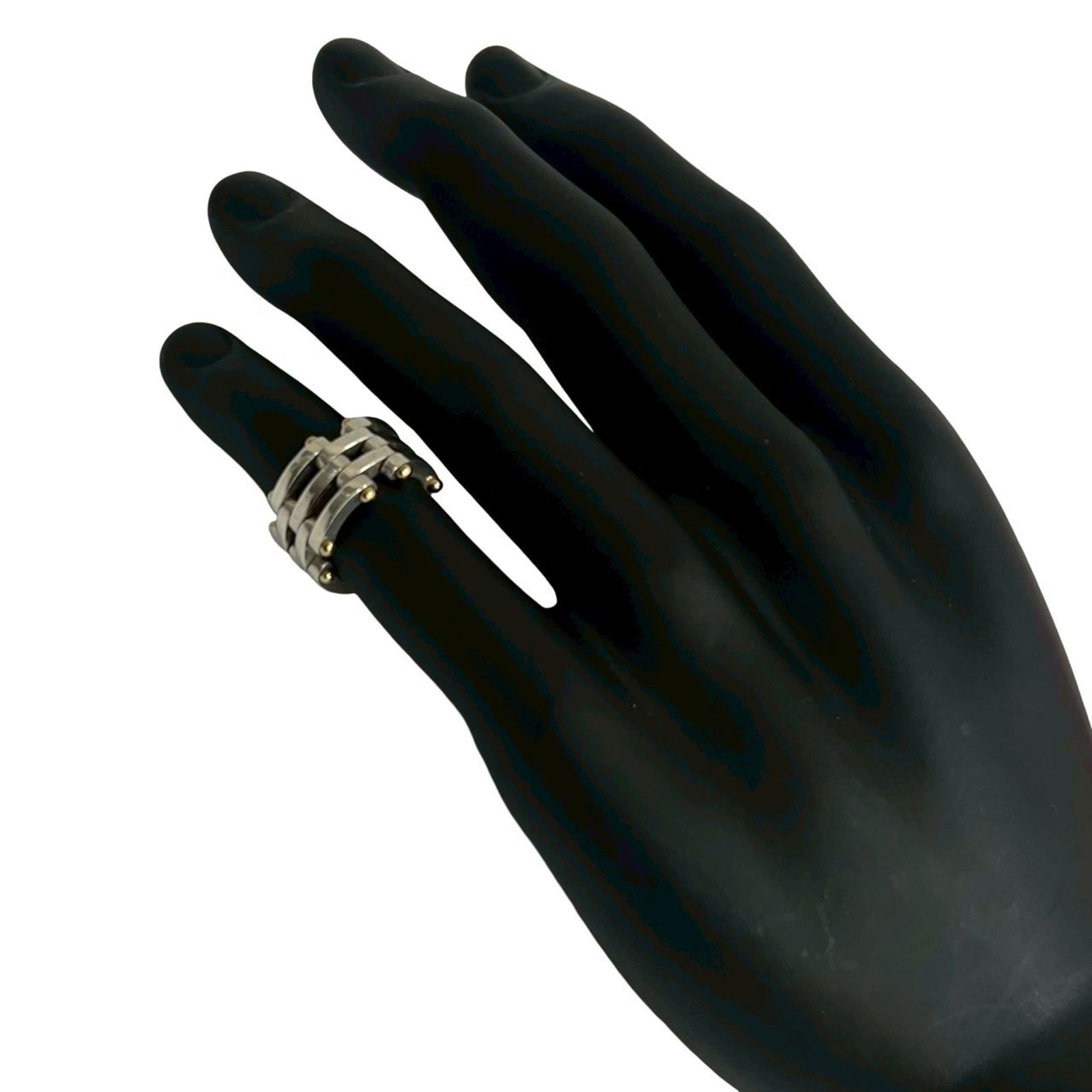 Silver 925 - Tiffany Band Ring Gold (18K) (1 of 4)