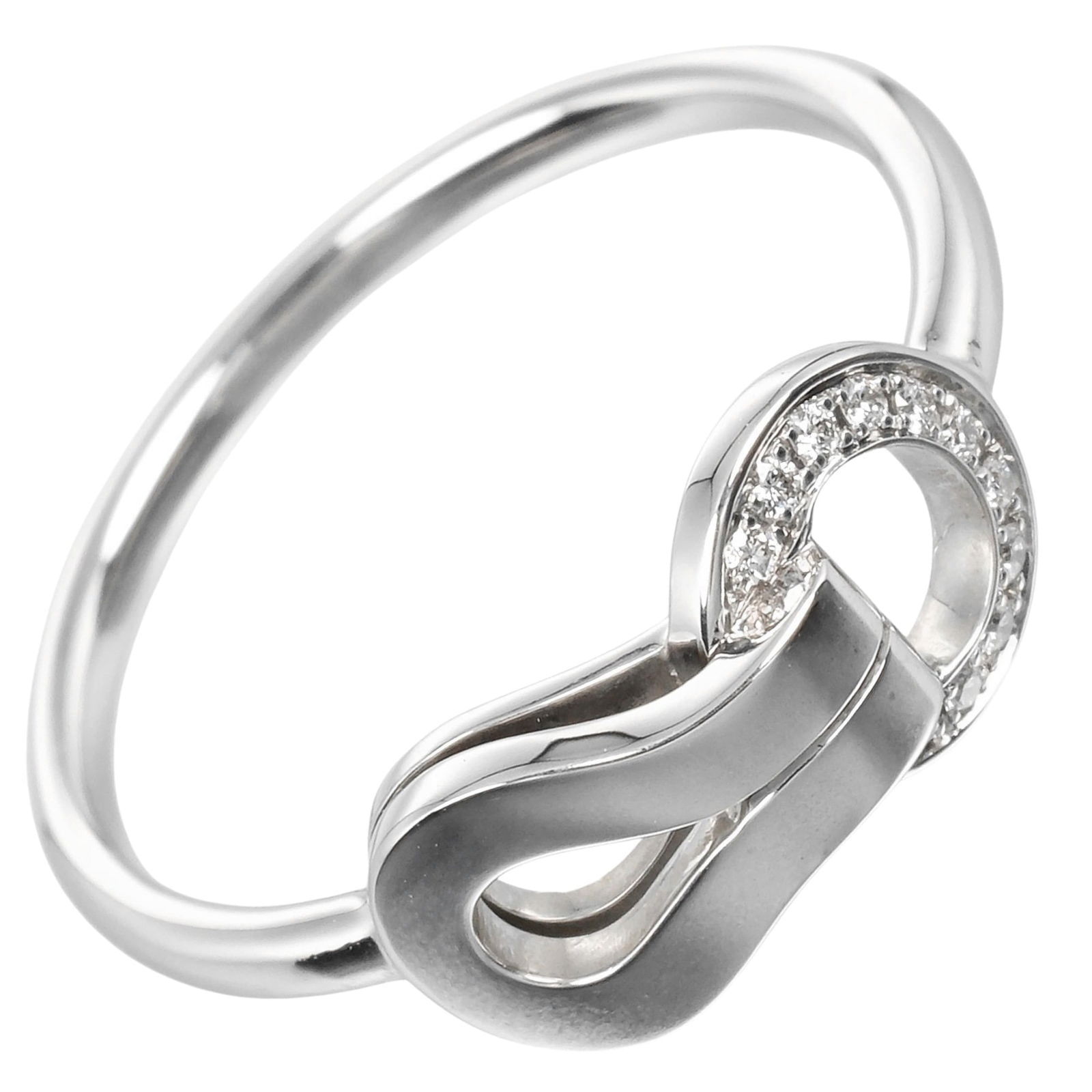 (18K) Cartier Band Ring White Gold: (18K) Cartier Band Ring White Gold This listing features (18K) Cartier Band Ring White Gold. Item specifics are provided below. Item Specifics: Brand: Cartier Type: Band Ring Gender: Women Color: