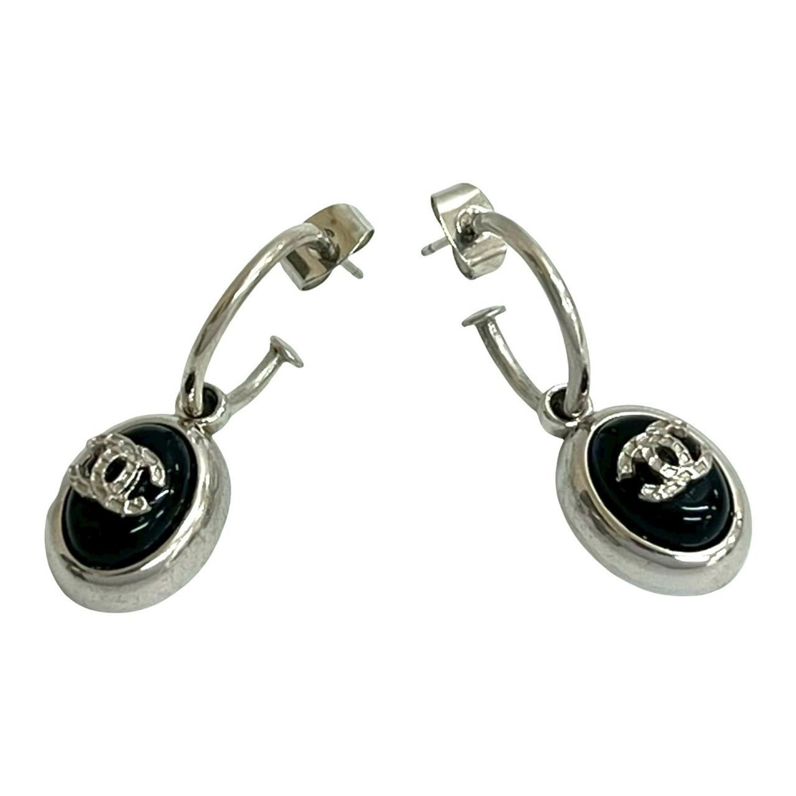 Plating Chanel Stud Earrings Gold - 3