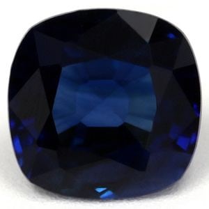 Loose Sapphire Gemstone - Cushion 1.06ct Blue EC (1 of 1)