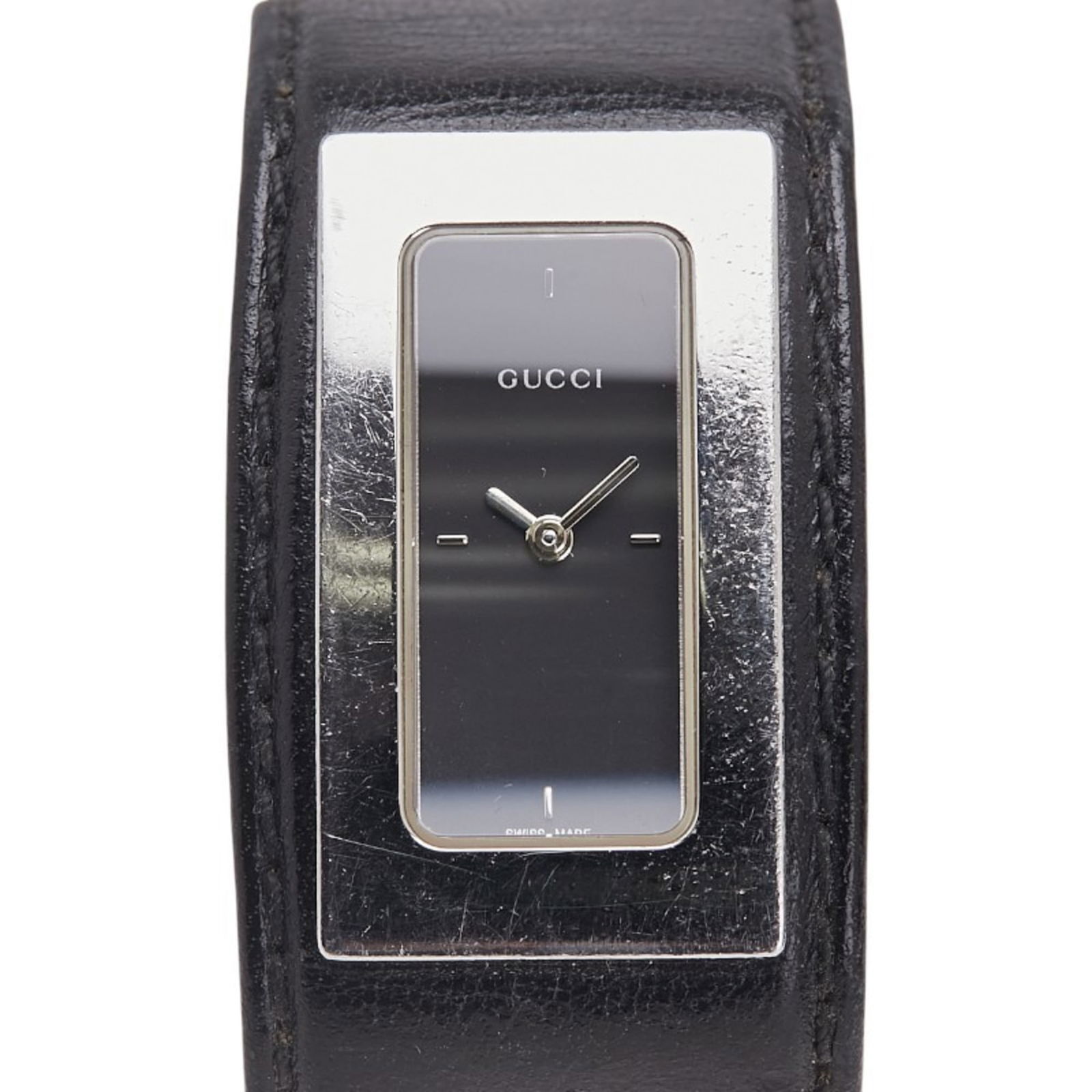 Wristwatch Gucci: Wristwatch Gucci This listing features Wristwatch Gucci. Item specifics are provided below. Item Specifics: Brand: Gucci Type: Wristwatch Gender: Women Material (Case): Stainless Steel Material