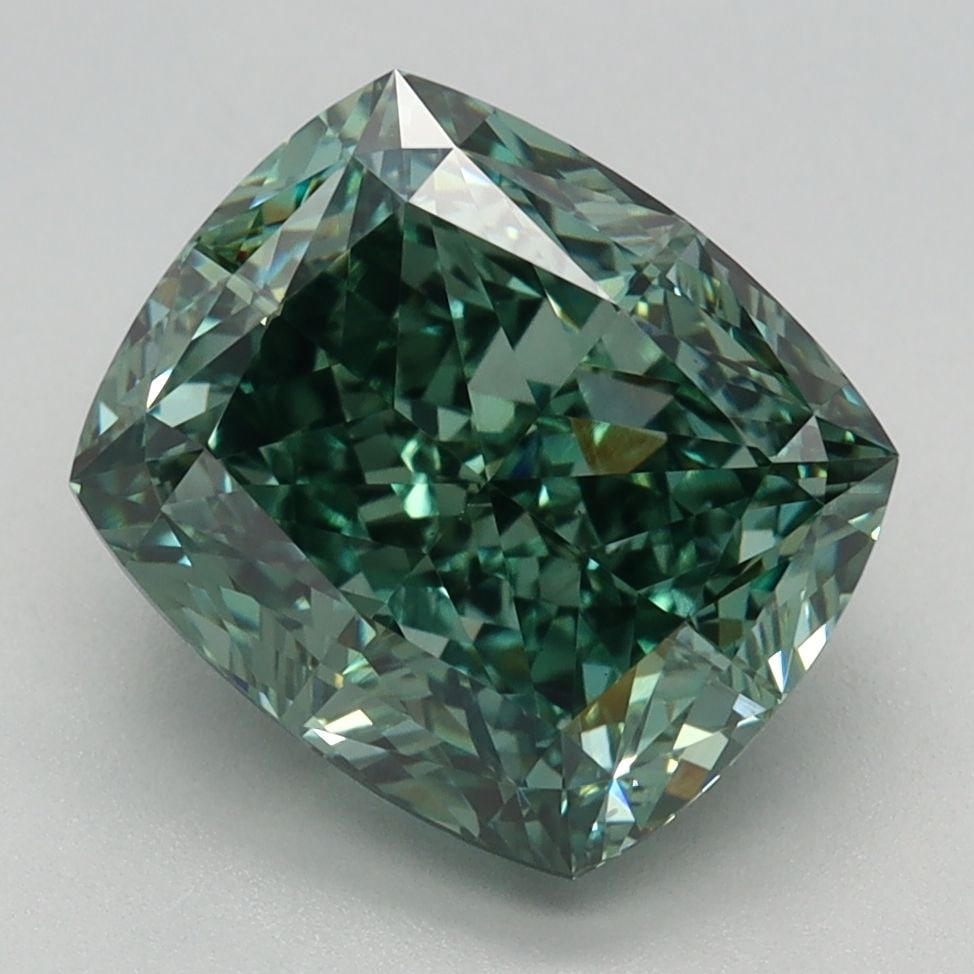 Loose Lab Diamond - IGI Cushion Modified 3.69ct Fancy Vivid Green VS1: Loose Lab Diamond - IGI Cushion Modified 3.69ct Fancy Vivid Green VS1 This listing features Loose Lab Diamond - IGI Cushion Modified 3.69ct Fancy Vivid Green VS1. Item specifics are provided below. 