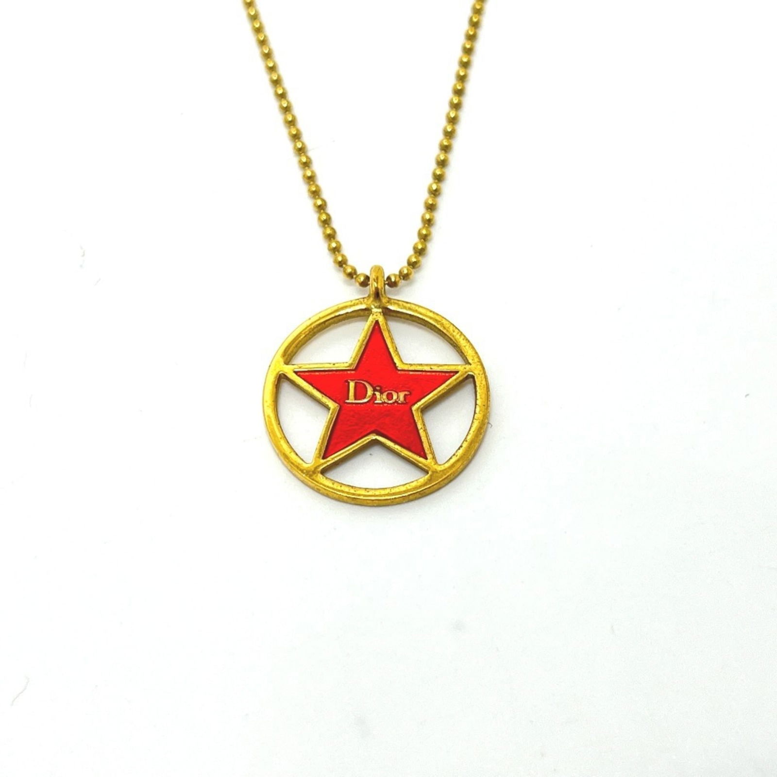 Women's - Christian Dior Circle Star Chain Necklace - Gold: Women's - Christian Dior Circle Star Chain Necklace - Gold This listing features Women's - Christian Dior Circle Star Chain Necklace - Gold. Item specifics are provided below. Item Specifics: Brand: