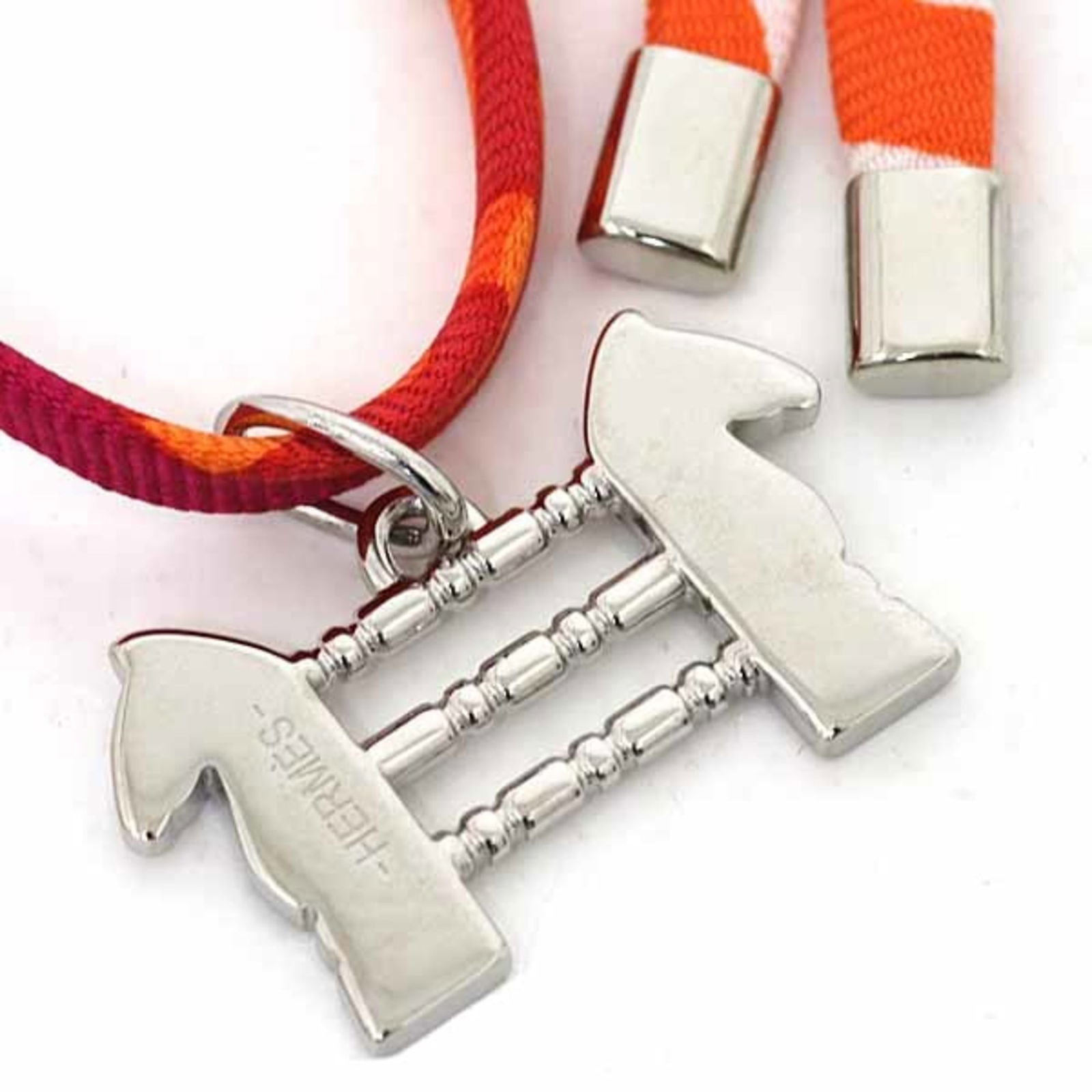 Silk Hermes Charm Bracelet - 5