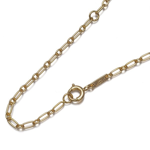 Gold Cartier Chain Necklace Link 45Cm 18K 750 Yellow (1 of 5)
