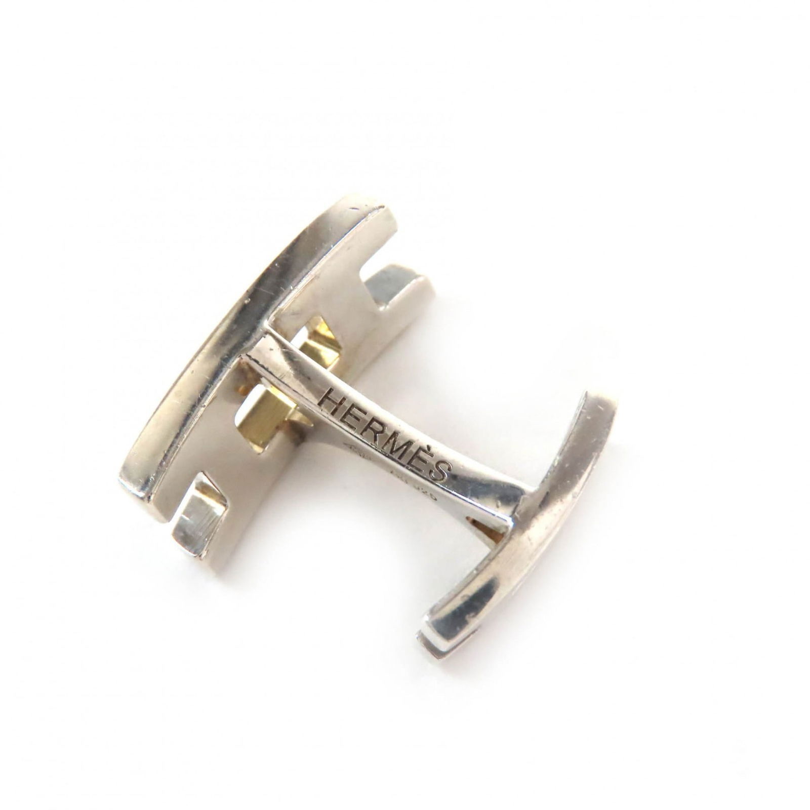 925 Hermes Stud/ Button Silver - 5