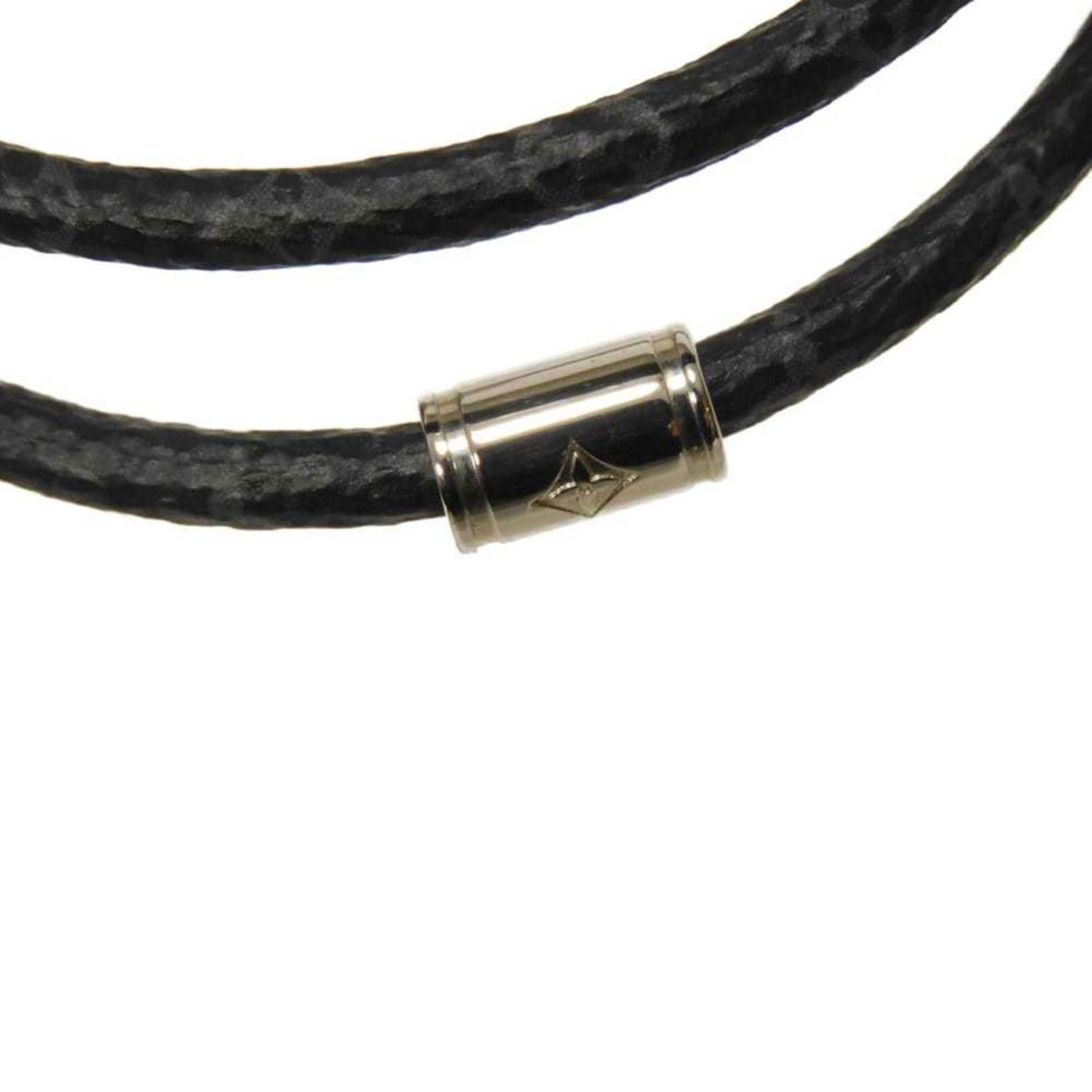 Ruthenium - Louis Vuitton Charm Bracelet Monogram Eclipse - 6