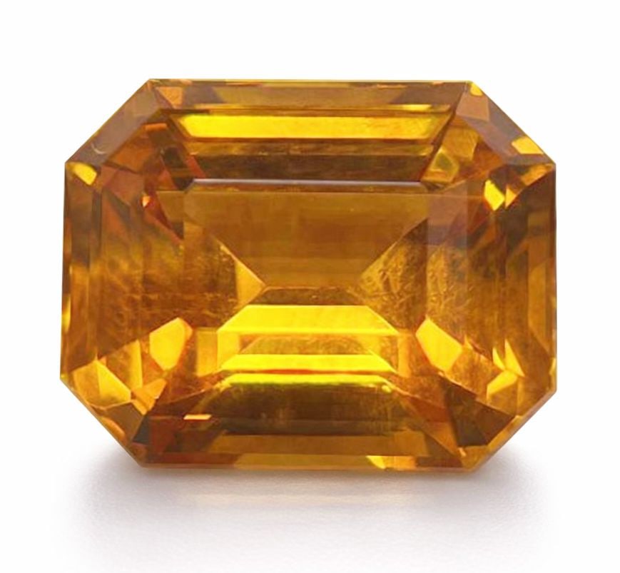 Loose Sapphire Gemstone - Emerald 4.5ct Orange EC: Loose Sapphire Gemstone - Emerald 4.5ct Orange EC This listing features Loose Sapphire Gemstone - Emerald 4.5ct Orange EC. Item specifics are provided below. Item Specifics: Type: Sapphire Carat: