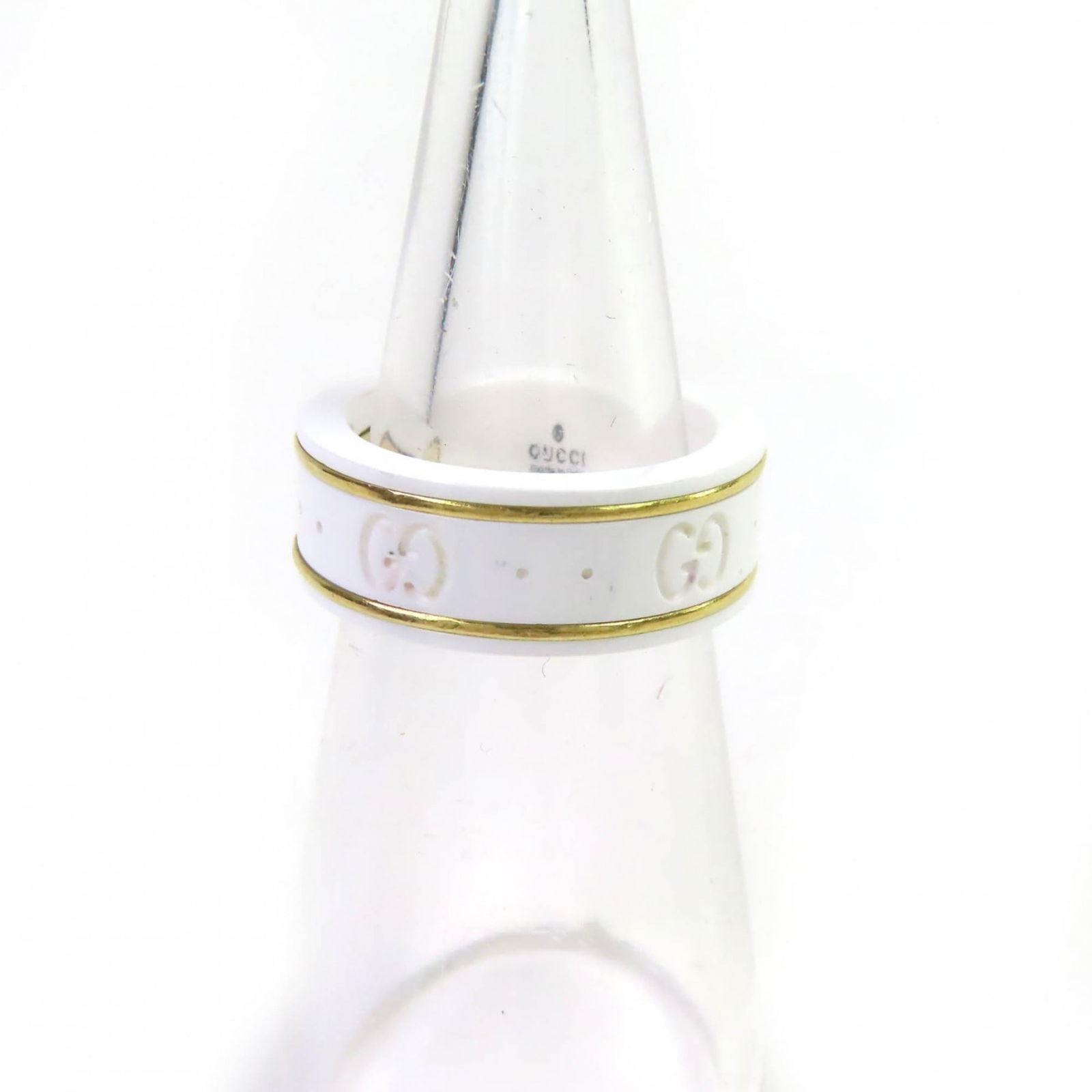 Ceramic Gucci Band Ring (1 of 11)