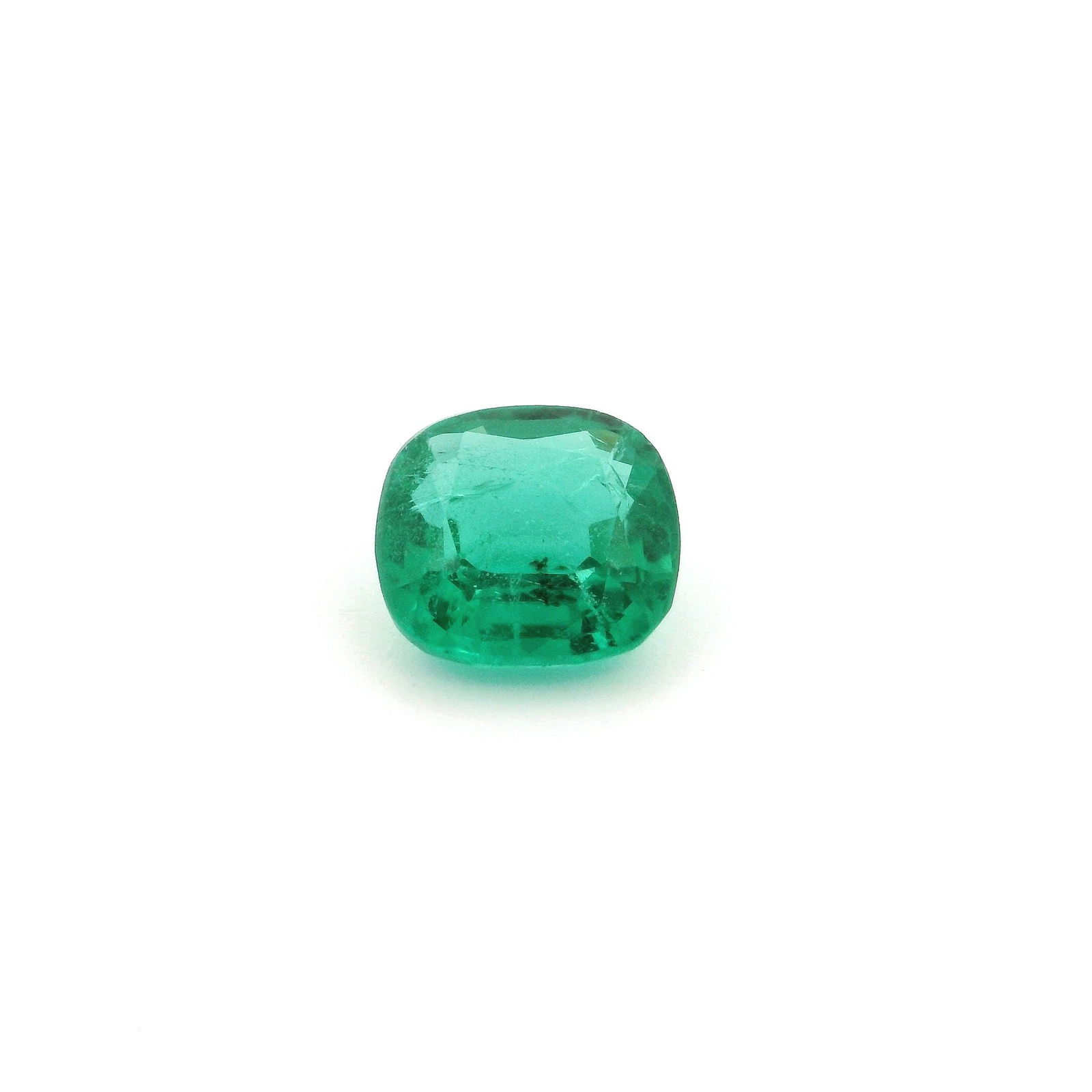 Loose Emerald Gemstone - Cushion 1.26ct Green EC: Loose Emerald Gemstone - Cushion 1.26ct Green EC This listing features Loose Emerald Gemstone - Cushion 1.26ct Green EC. Item specifics are provided below. Item Specifics: Type: Emerald Carat: 1.26