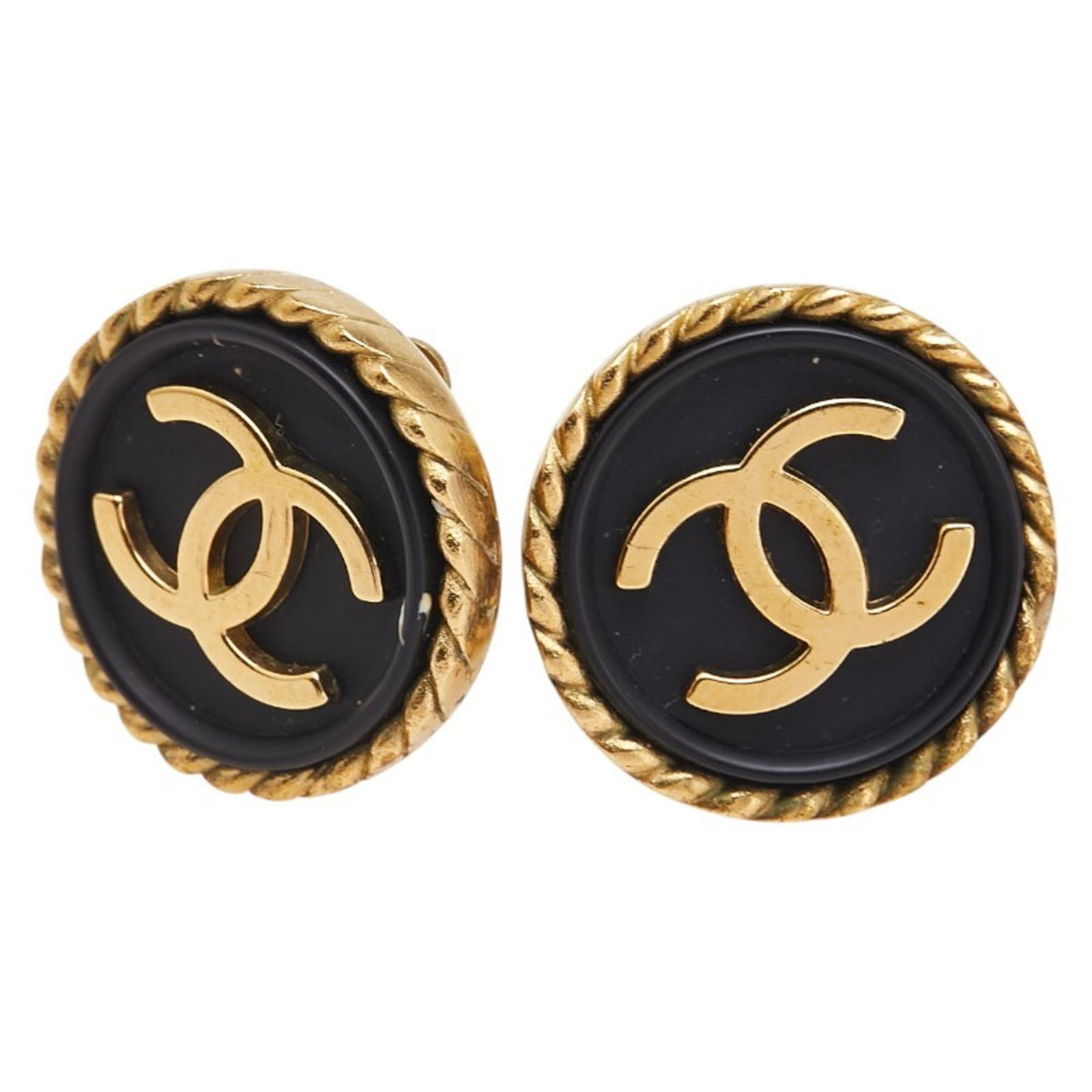 Earrings Chanel Clip: Earrings Chanel Clip This listing features Earrings Chanel Clip. Item specifics are provided below. Item Specifics: Brand: Chanel Type: Clip Earrings Gender: Women Color: Black, Gold Size (Hxwxd): 20.