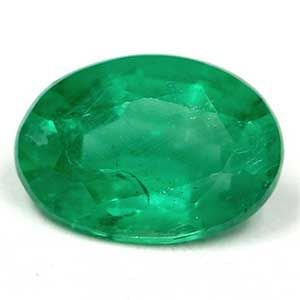 Loose Emerald Gemstone - Oval 1.0ct Green SI (1 of 1)
