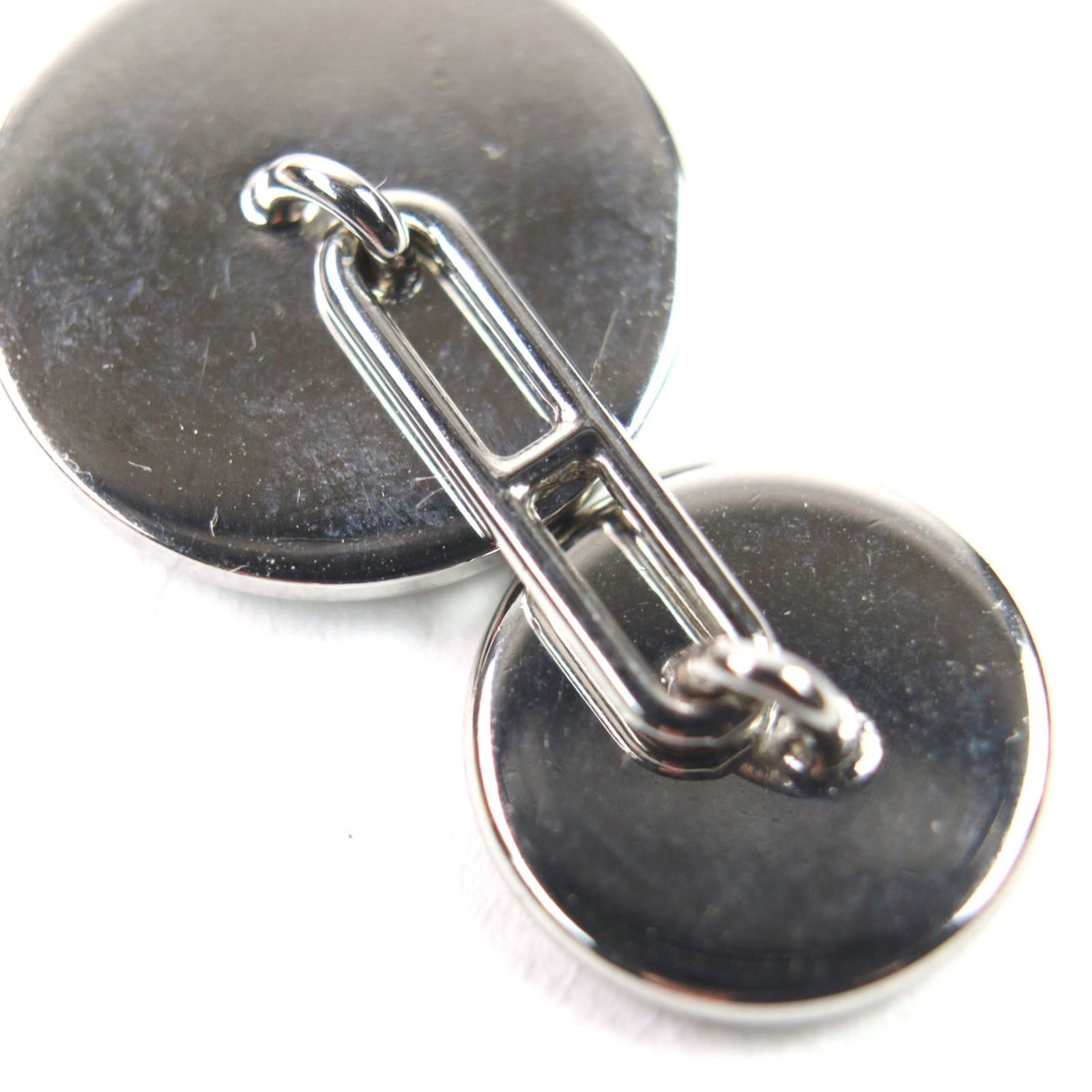 Steel Hermes Stud/ Button Stainless - 10