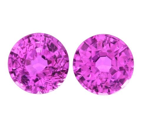 Loose Sapphire Gemstone - Round 1.35ct Pink EC: Loose Sapphire Gemstone - Round 1.35ct Pink EC This listing features Loose Sapphire Gemstone - Round 1.35ct Pink EC. Item specifics are provided below. Item Specifics: Type: Sapphire Carat: 1.35
