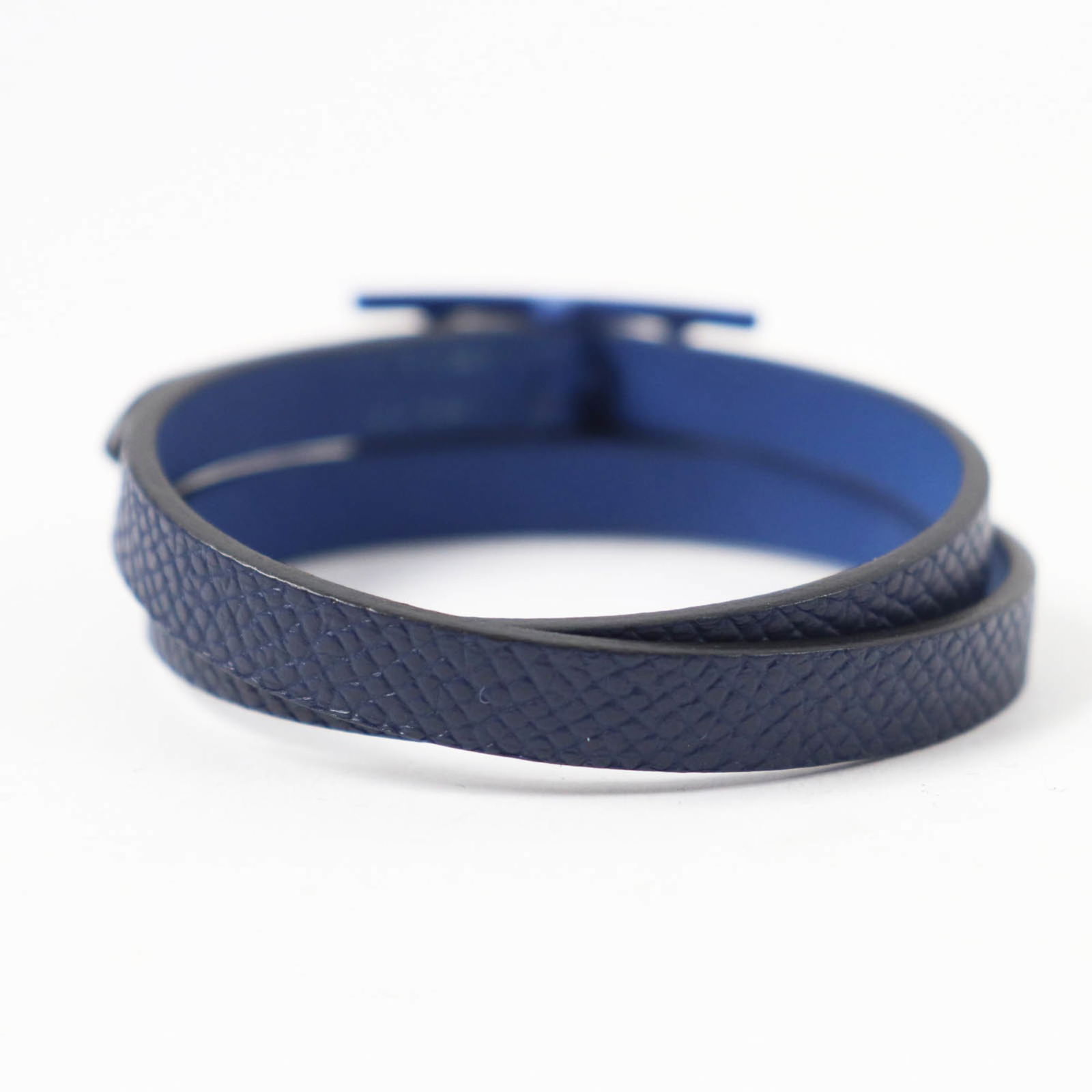 Leather Hermes Charm Bracelet - 4