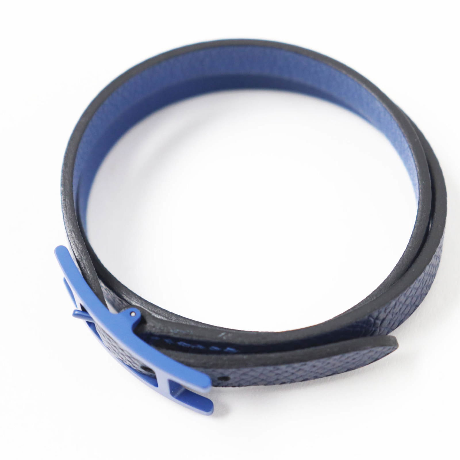 Leather Hermes Charm Bracelet - 6