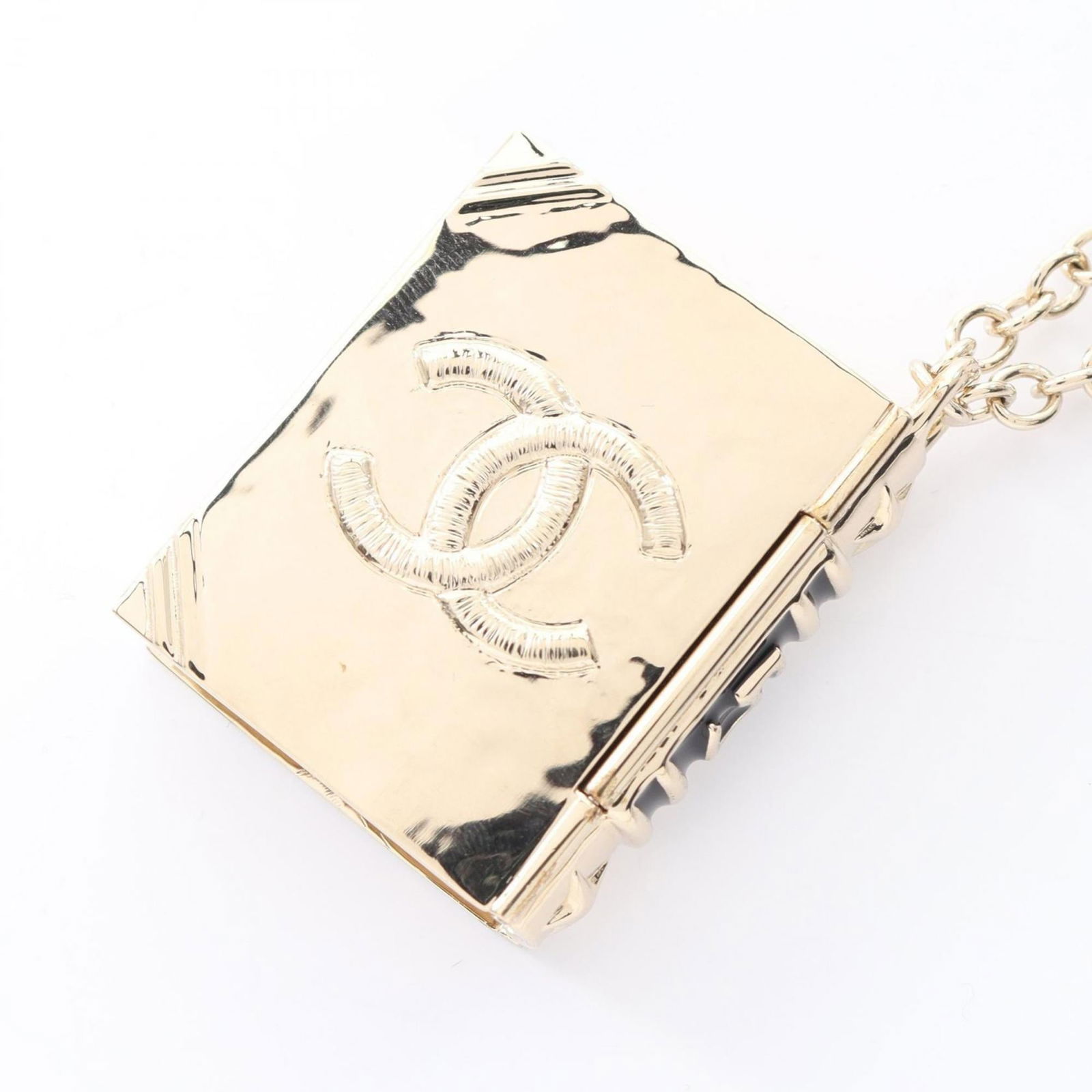 and Black - CHANEL Coco Mark Book Motif Necklace - Gold Plated - Women's: and Black - CHANEL Coco Mark Book Motif Necklace - Gold Plated - Women's This listing features and Black - CHANEL Coco Mark Book Motif Necklace - Gold Plated - Women's. Item specifics are provided bel