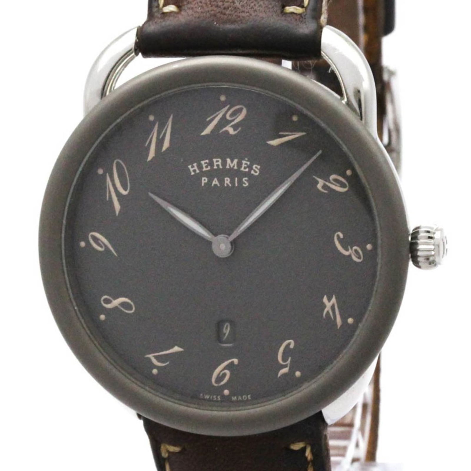 Wristwatch Hermes: Wristwatch Hermes This listing features Wristwatch Hermes. Item specifics are provided below. Item Specifics: Brand: Hermes Type: Wristwatch Style: Dress/Formal Gender: Men Material (Case): Stainless
